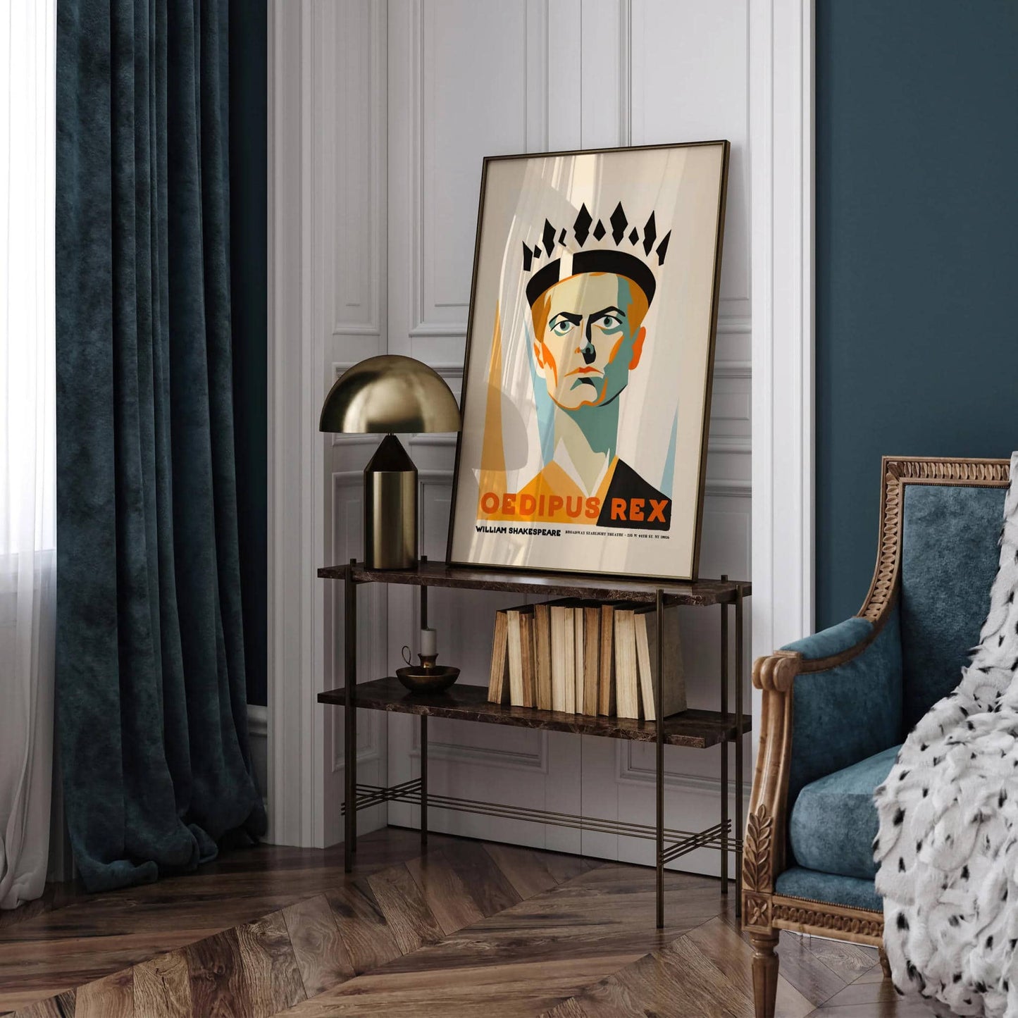 Oedipus Rex Shakespeare Theater Poster - HypeSheriff