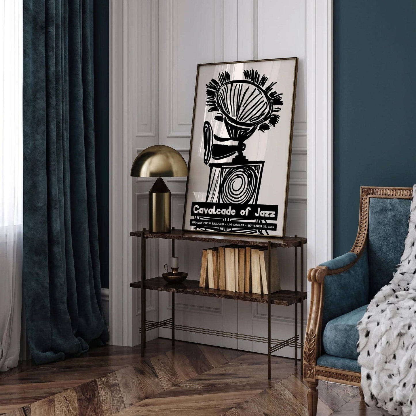 Cavalcade of Jazz Retro Music Poster - HypeSheriff