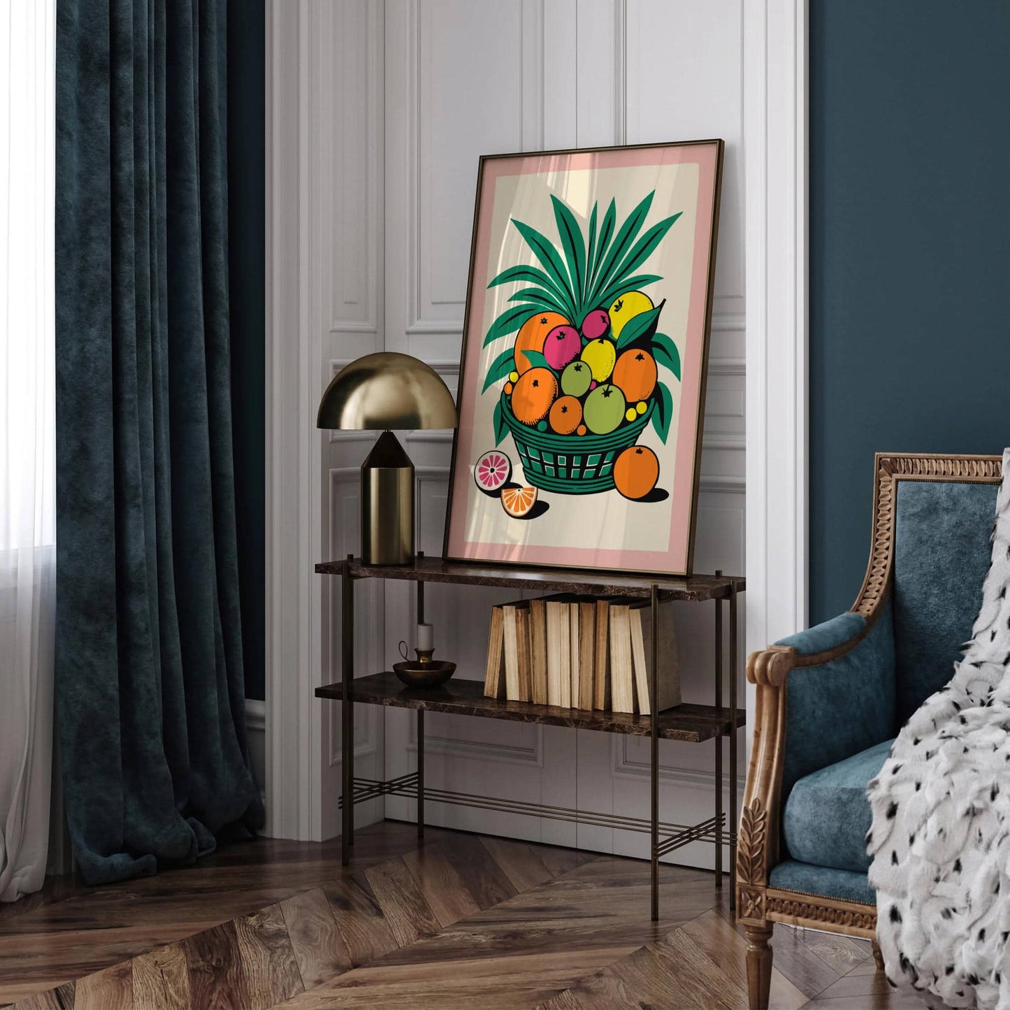 Retro Farmhouse Decor Fruit Wall Art - HypeSheriff