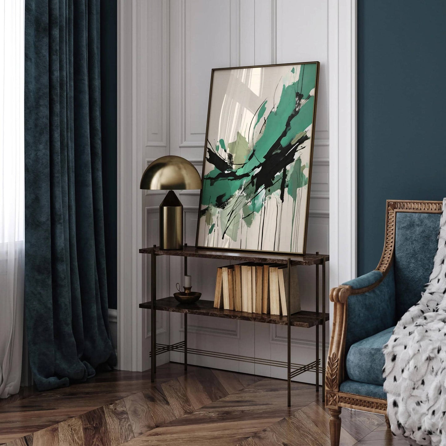 Stunning Abstract Art for Living Room Wall Decor - HypeSheriff