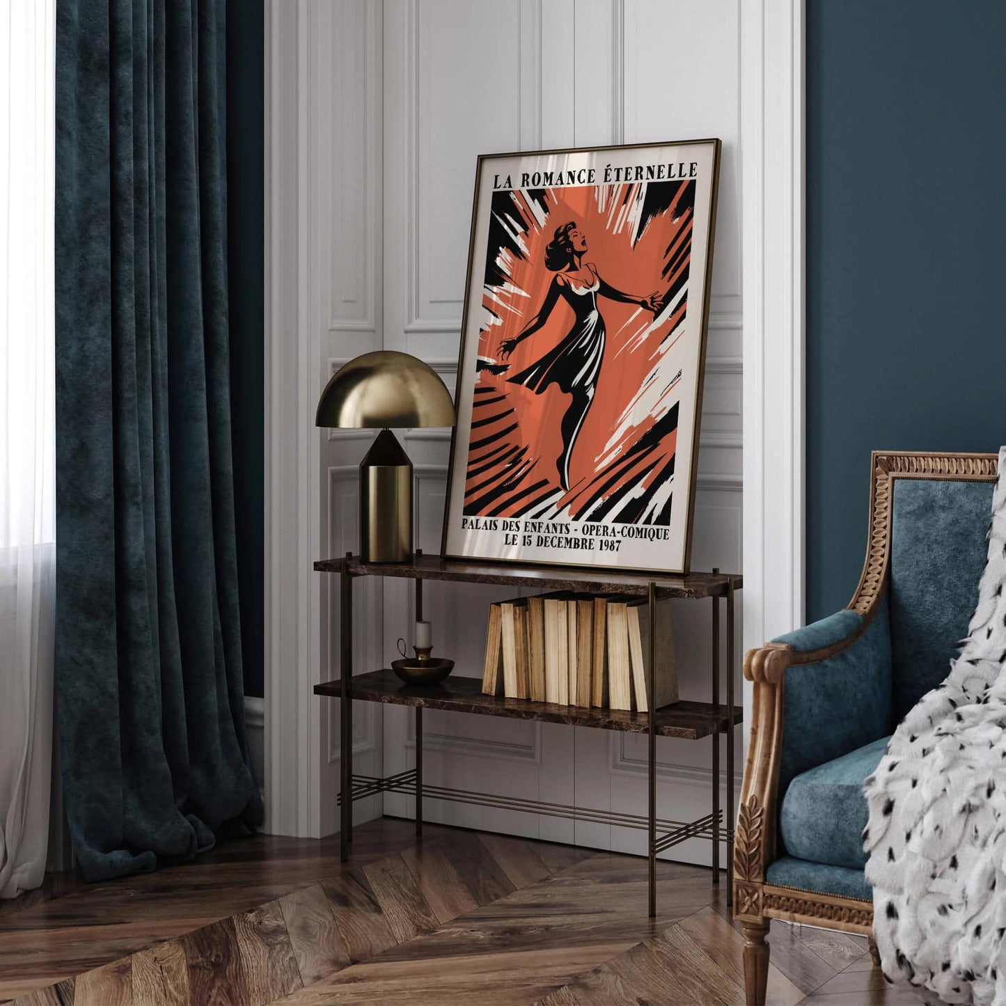 French Opera Vintage Poster Print - HypeSheriff