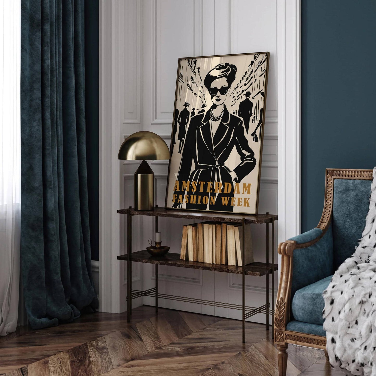 Amsterdam Fashion Week Art Print - HypeSheriff