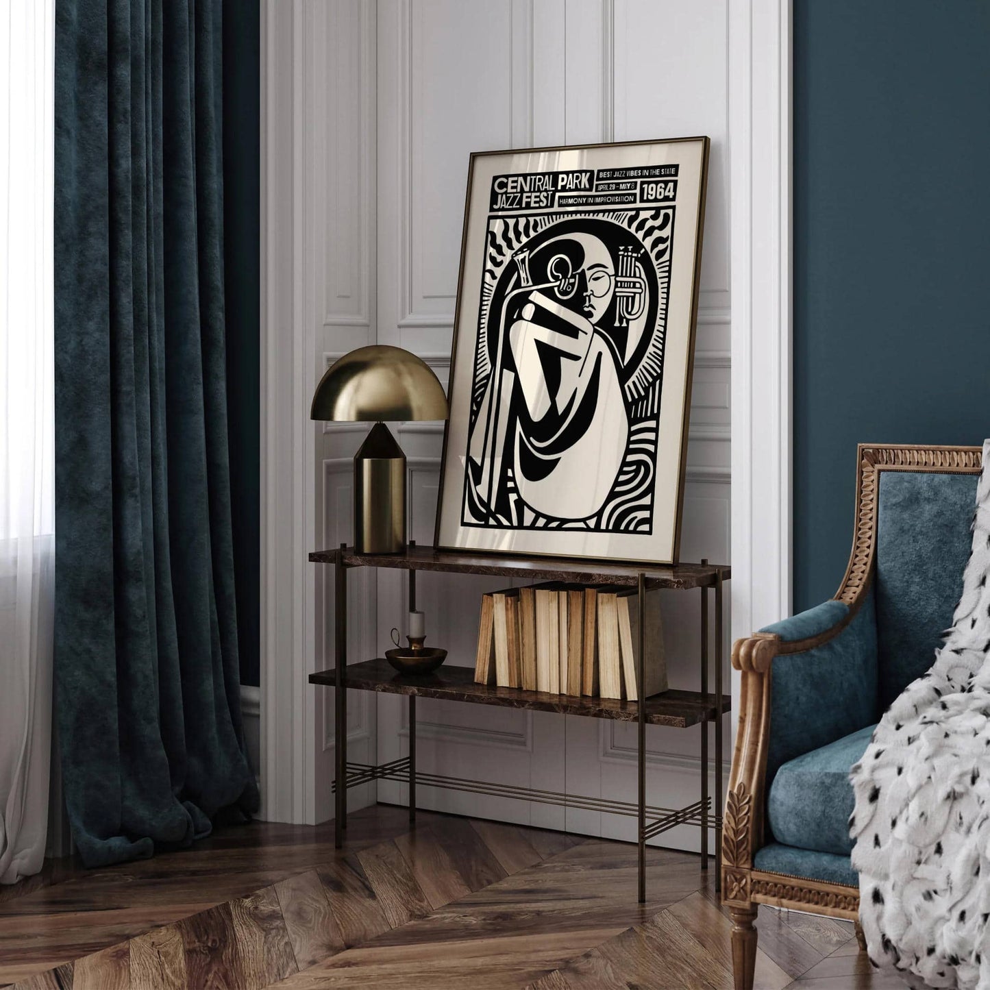 1964 Vintage Jazz Music Reproduction Print - HypeSheriff