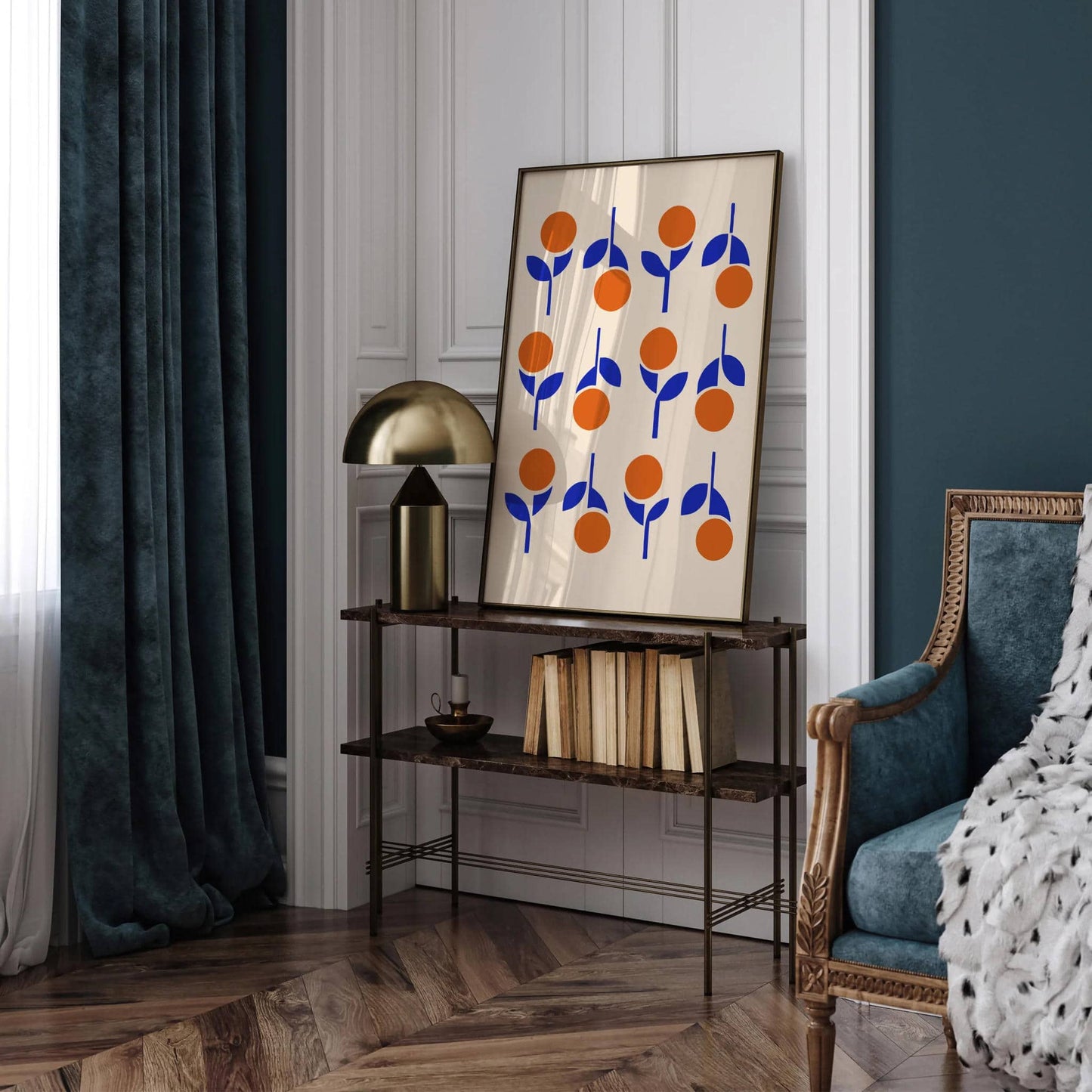 Modern Minimalist Flowers Print - HypeSheriff