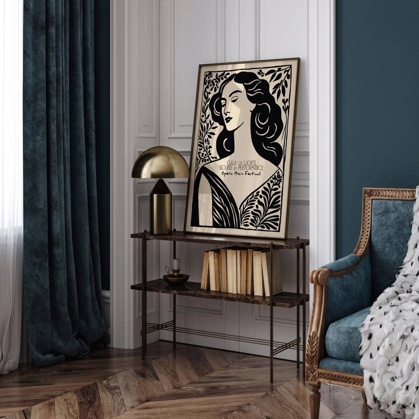 Opera Music Elegant Art Print - HypeSheriff