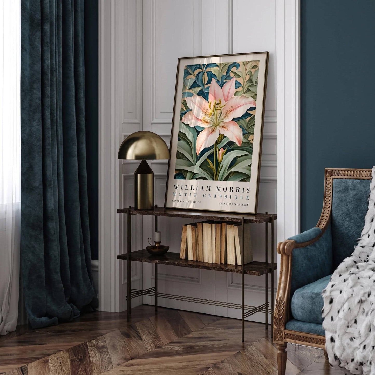 W. Morris Motif Classique Luxury Art Print - HypeSheriff