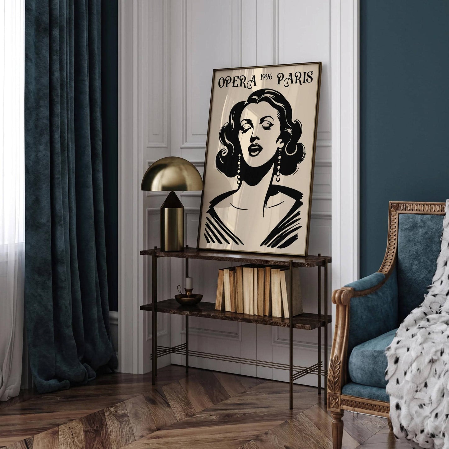Paris Opera Art Print – Elegant Classic Wall Decor