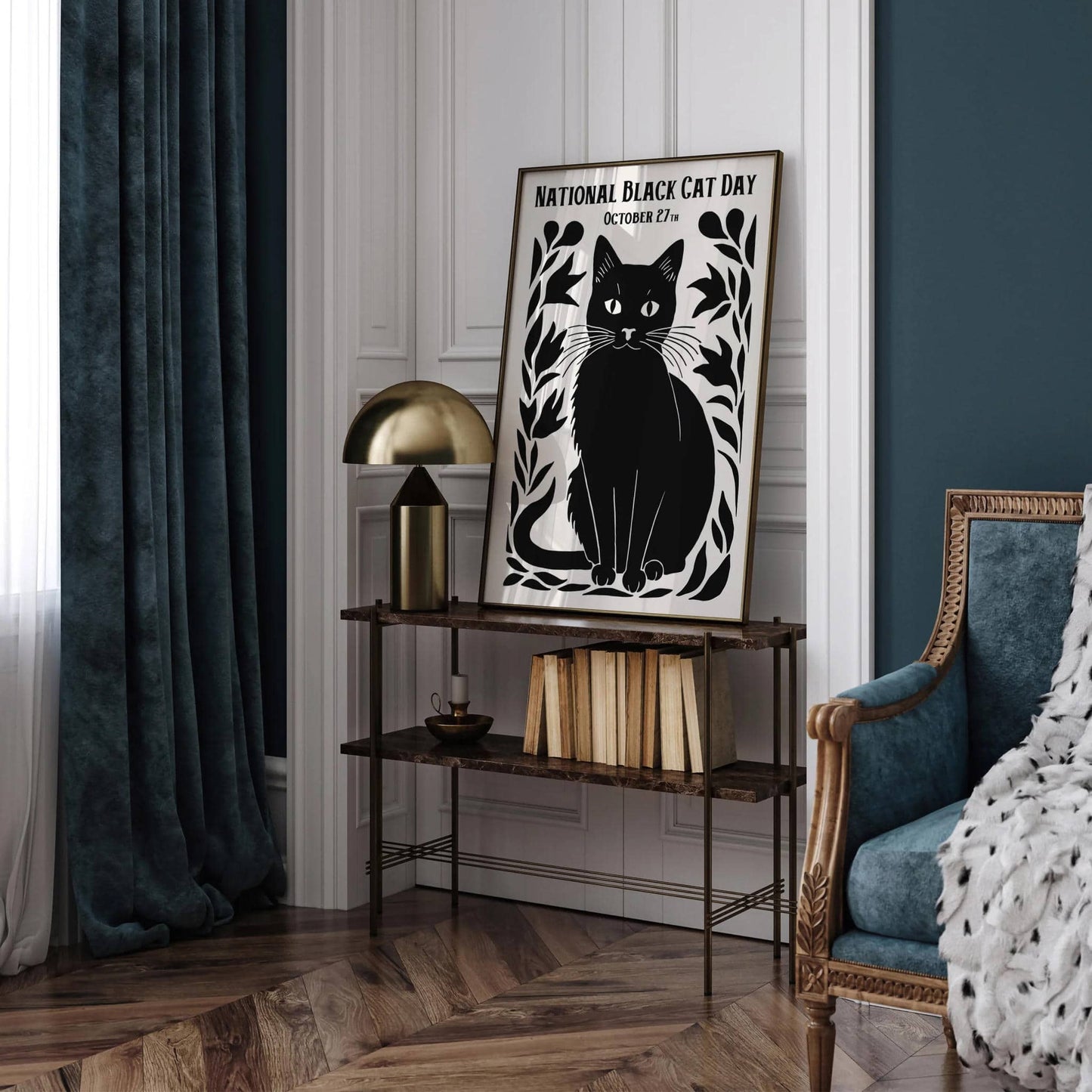 Black Cat Poster - HypeSheriff