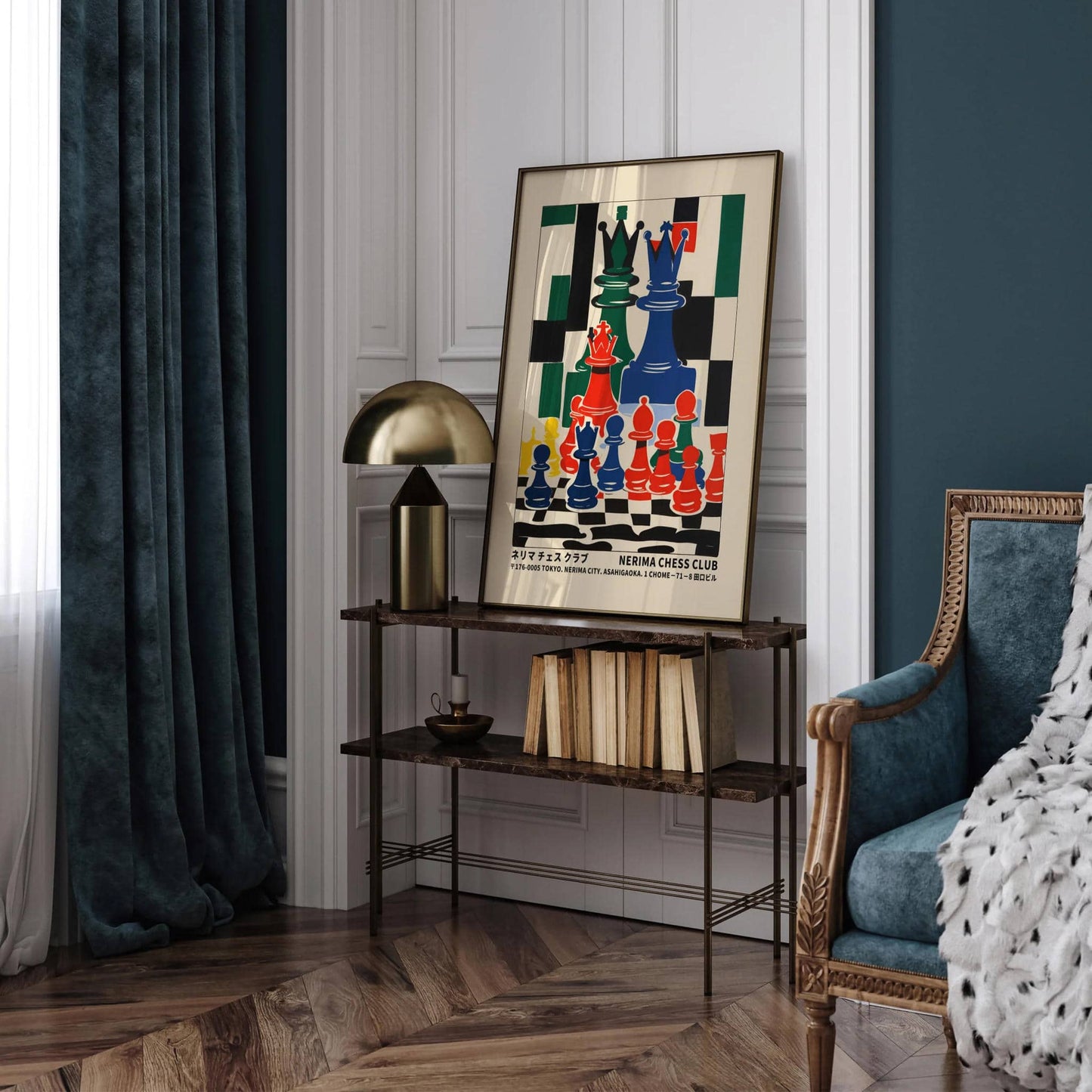 Nerima Chess Club Japanese Poster - HypeSheriff