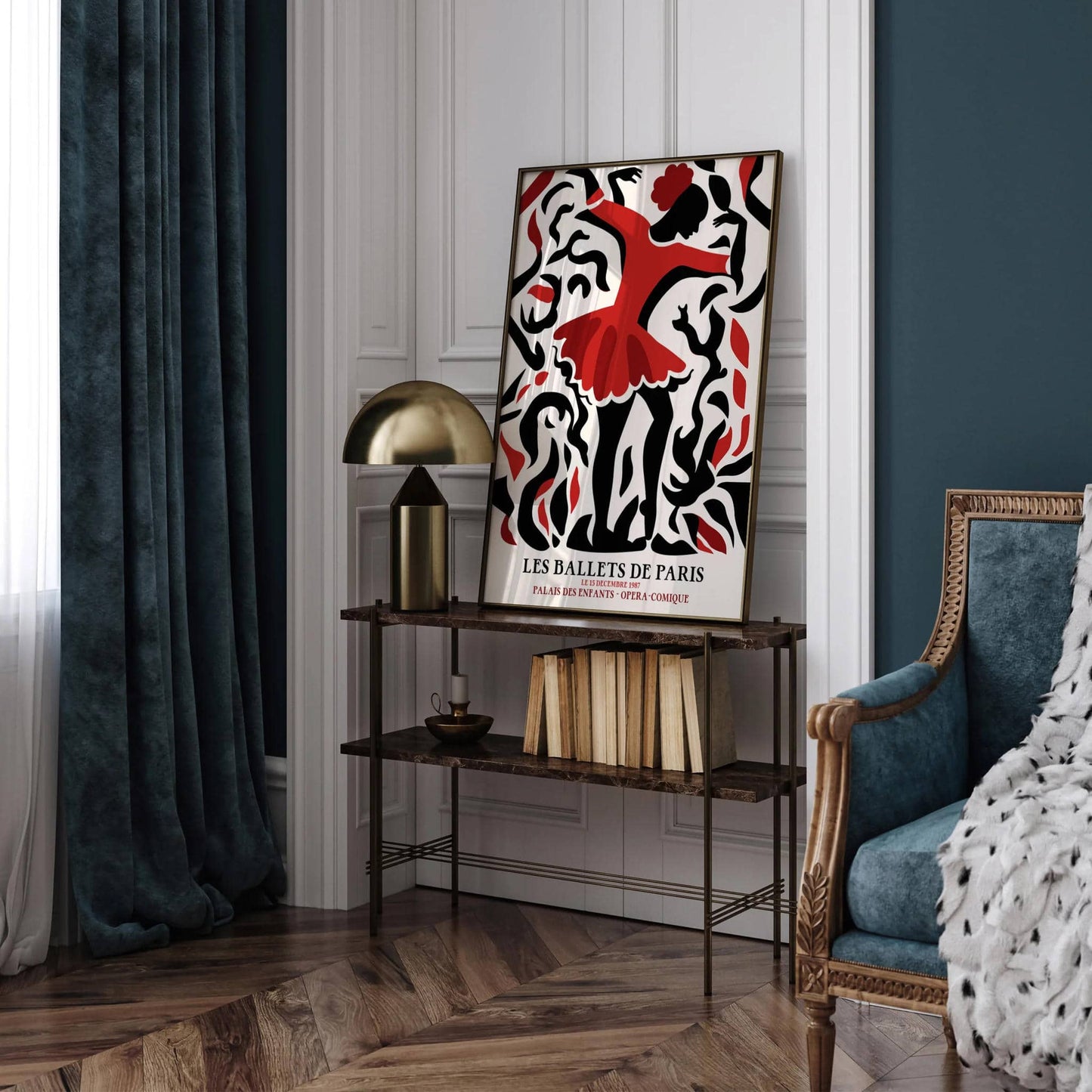 1987 Vintage Ballet Opera Poster - HypeSheriff