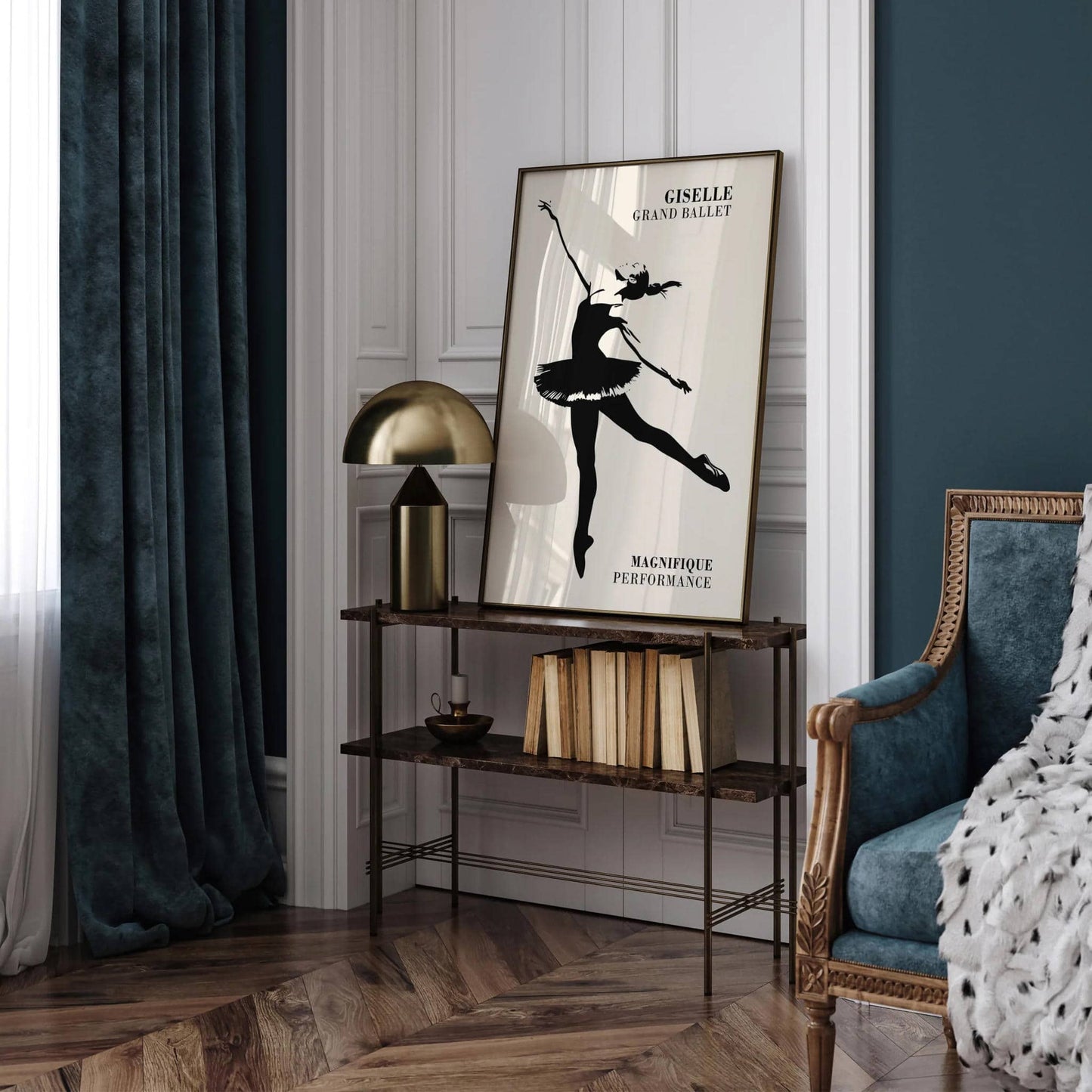 Giselle Ballet Black & White Print - HypeSheriff