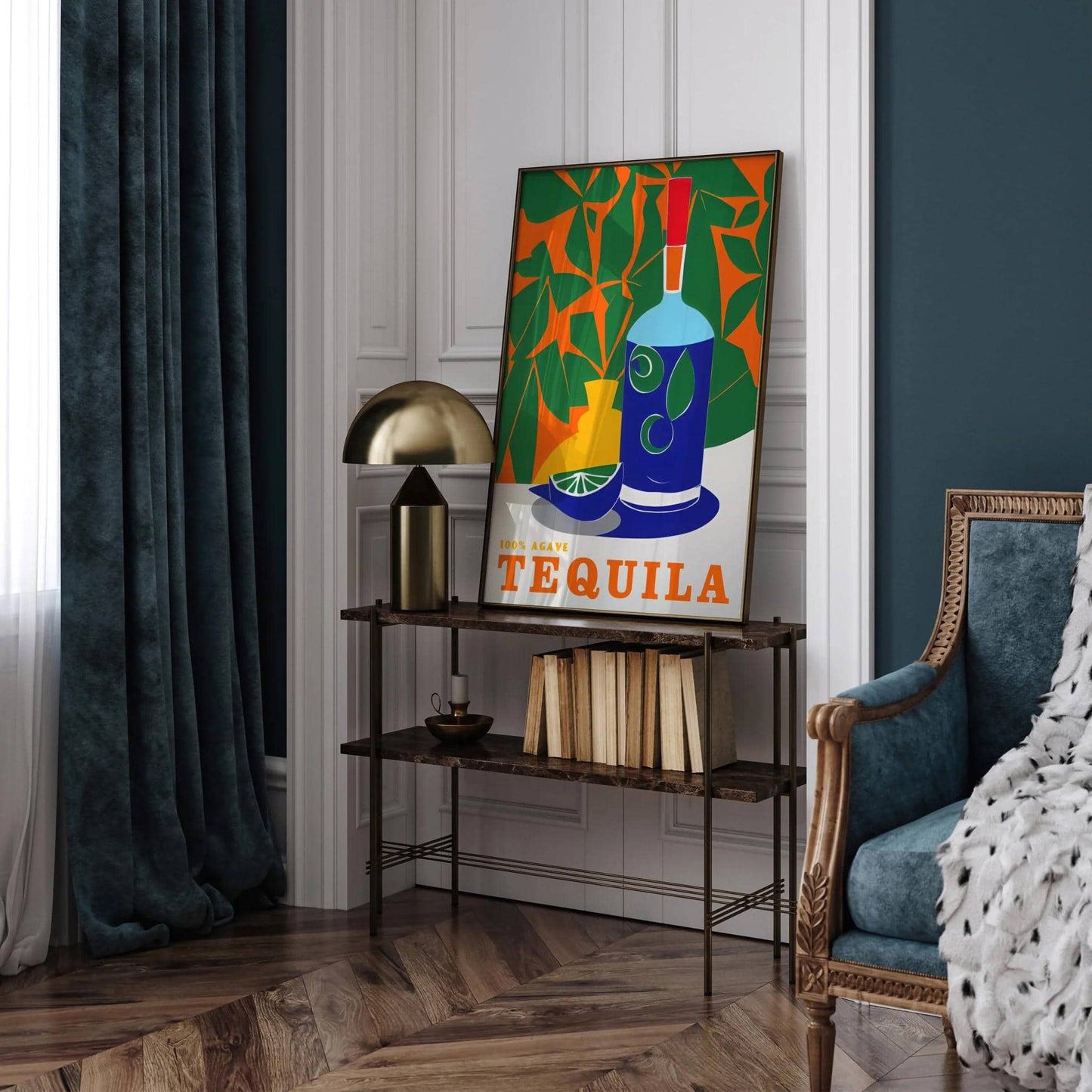 Retro Tequila Advertising Poster - HypeSheriff