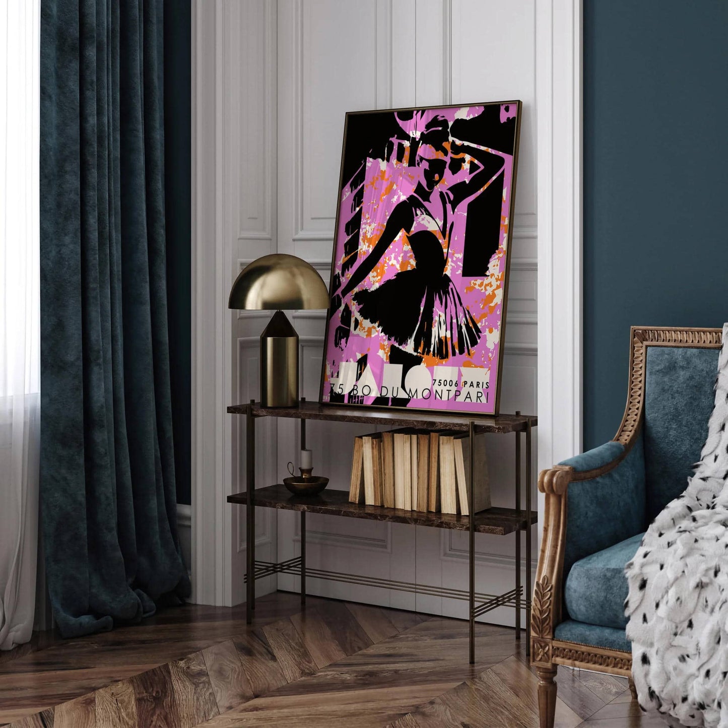 Jaloux Paris French Ballet Poster - HypeSheriff
