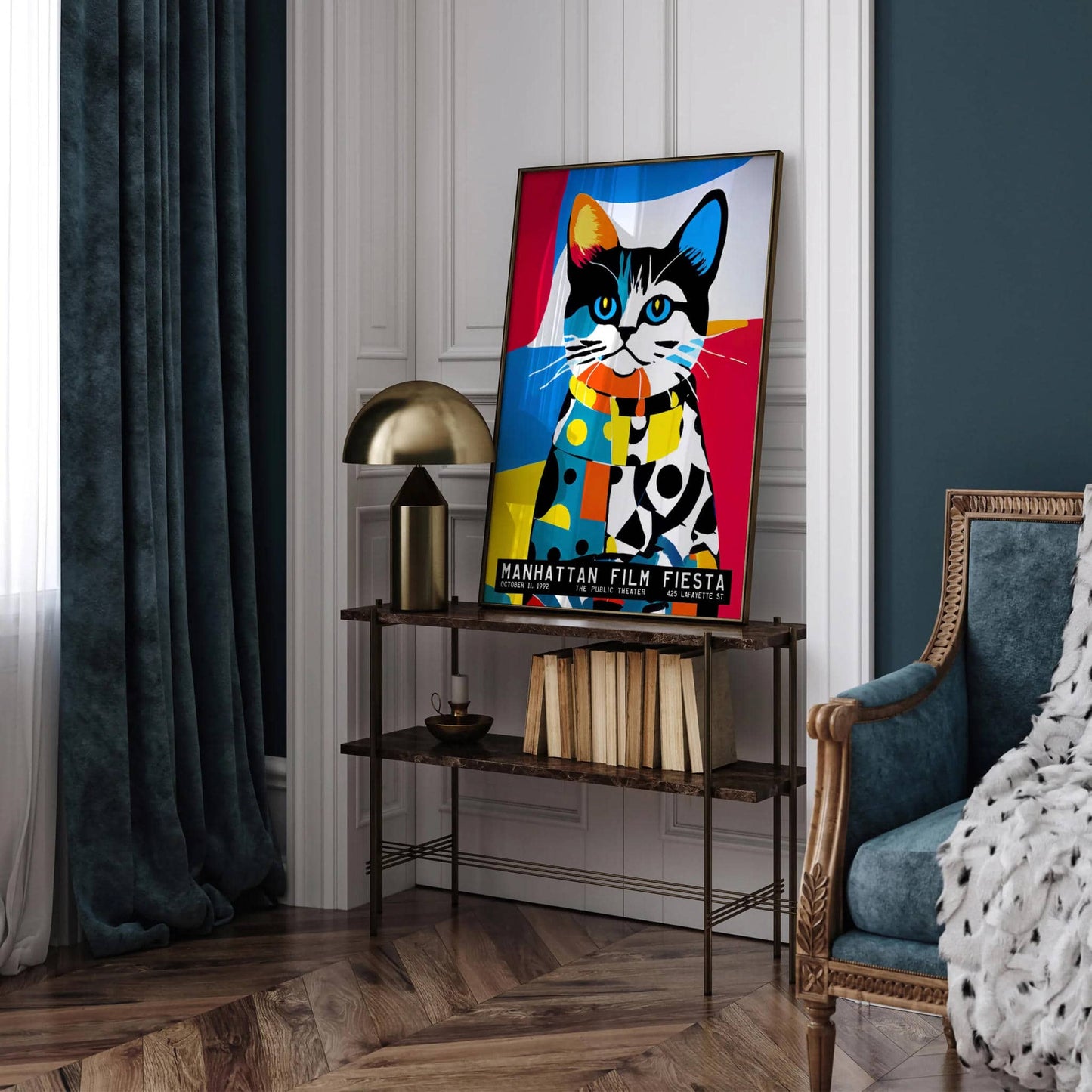 1992 NYC Film Festival Vintage Poster - HypeSheriff