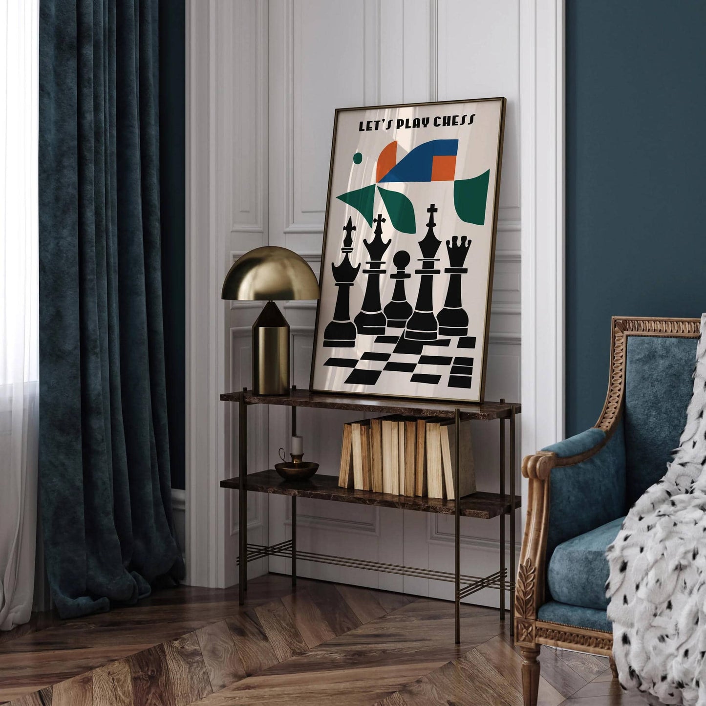 Let's Play Chess Poster