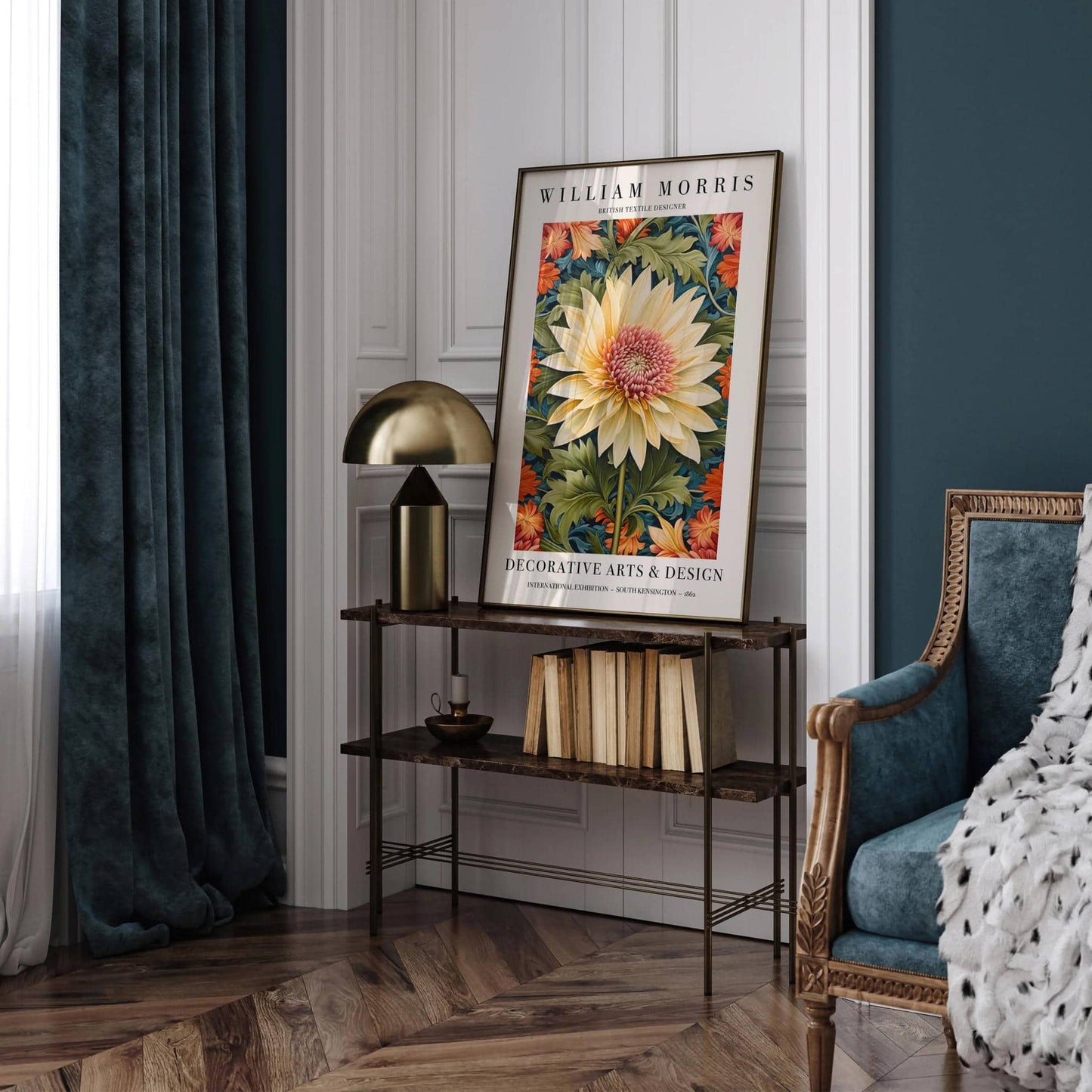 British Design Botanical Art Print - HypeSheriff