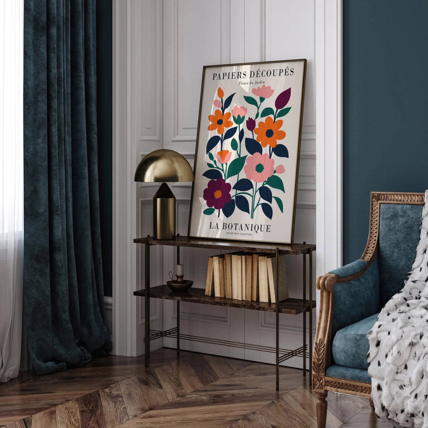 Flower Market Aesthetic Paris Art Print - HypeSheriff