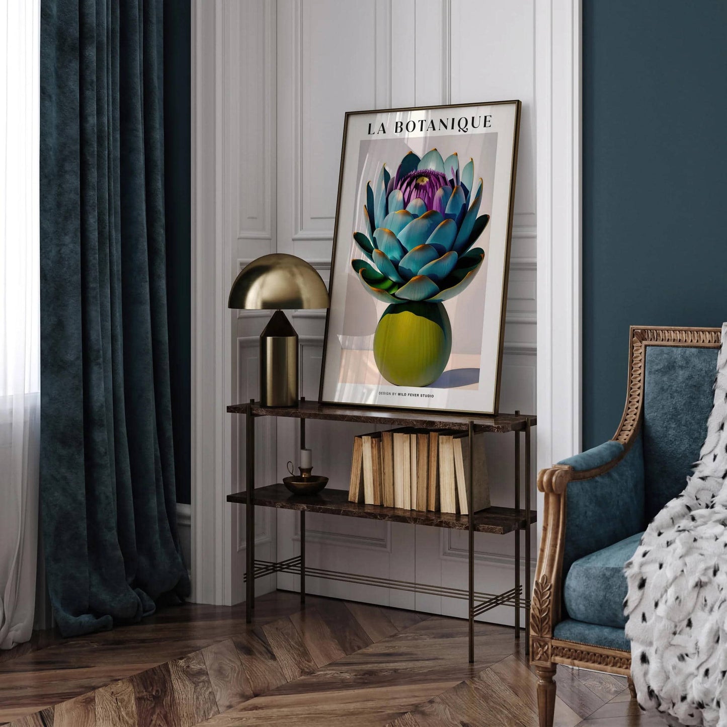 La Botanique Artichoke Art Print - HypeSheriff