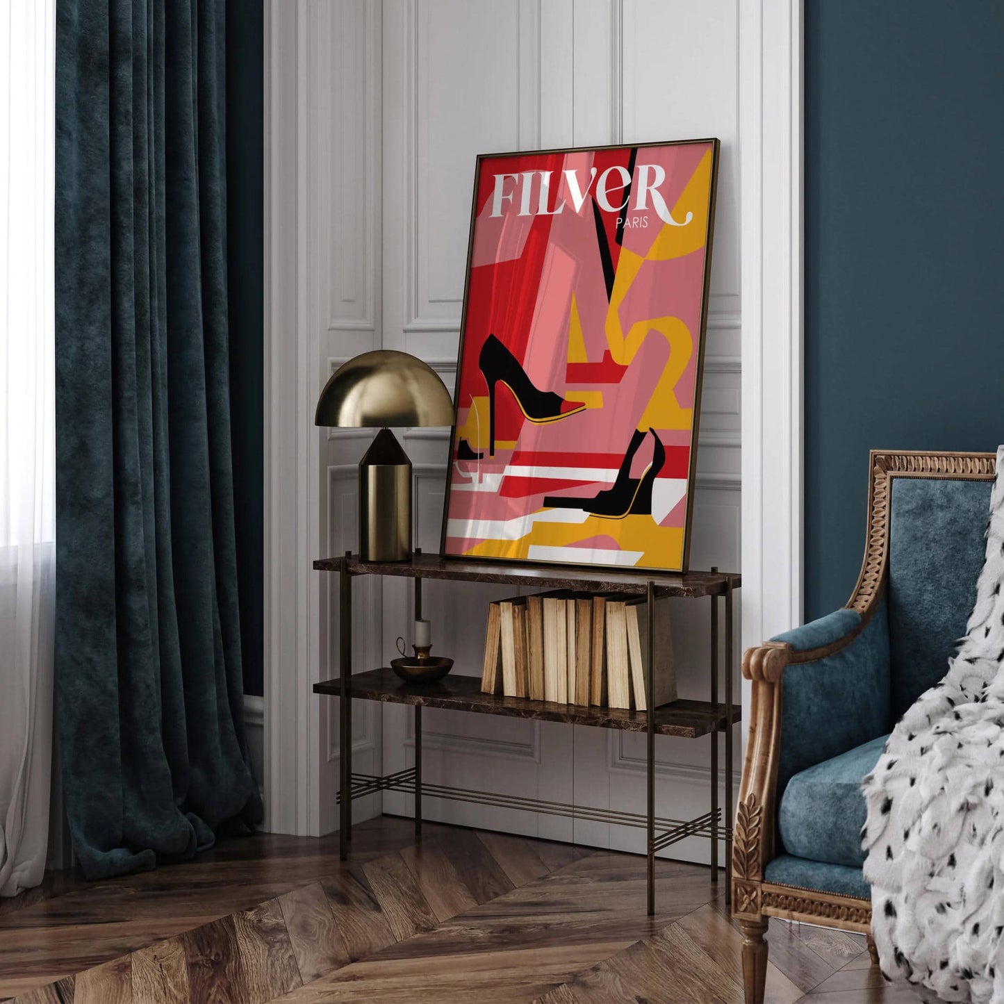Filver Paris French Fashion Poster - HypeSheriff