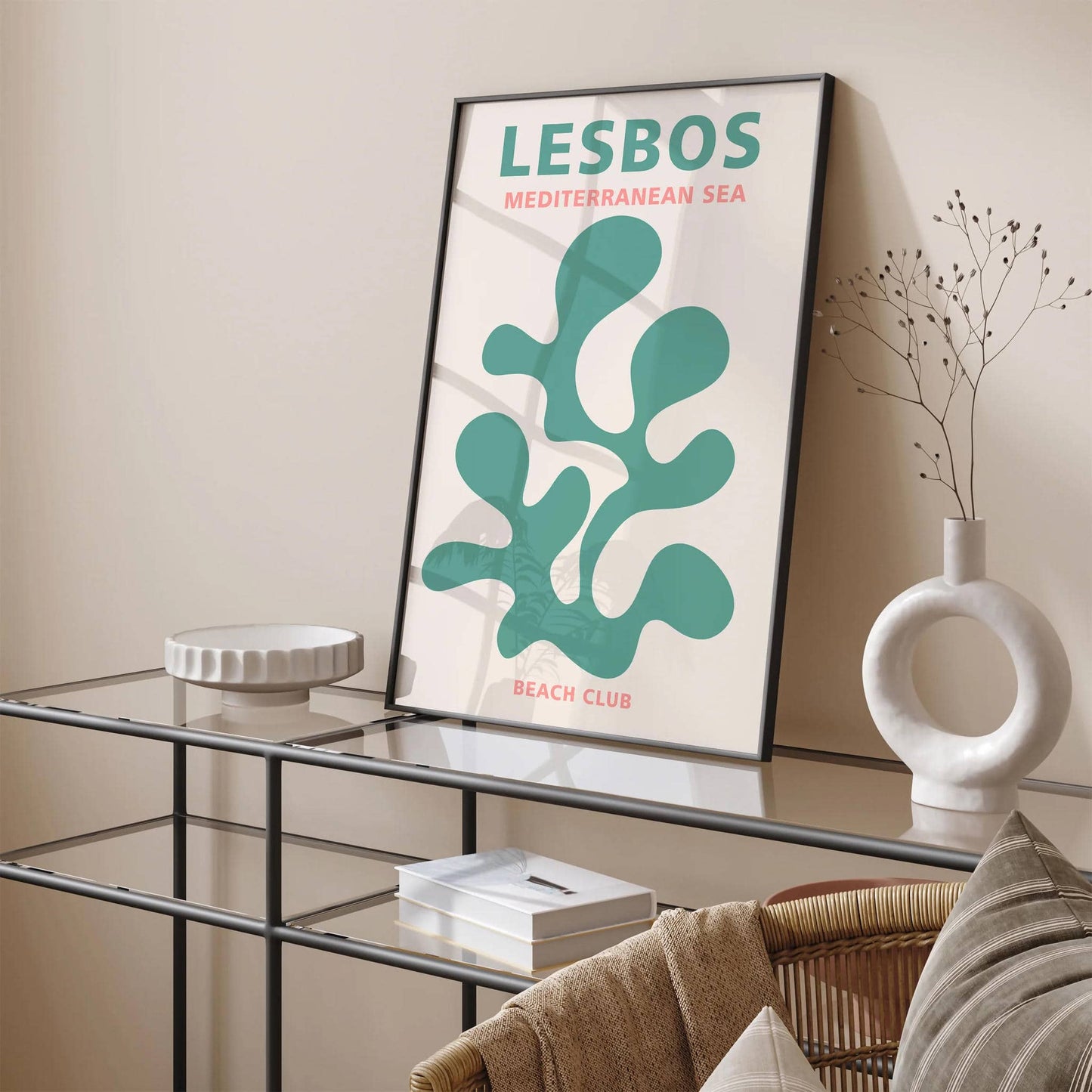 Lesbos Beach Club Poster - HypeSheriff