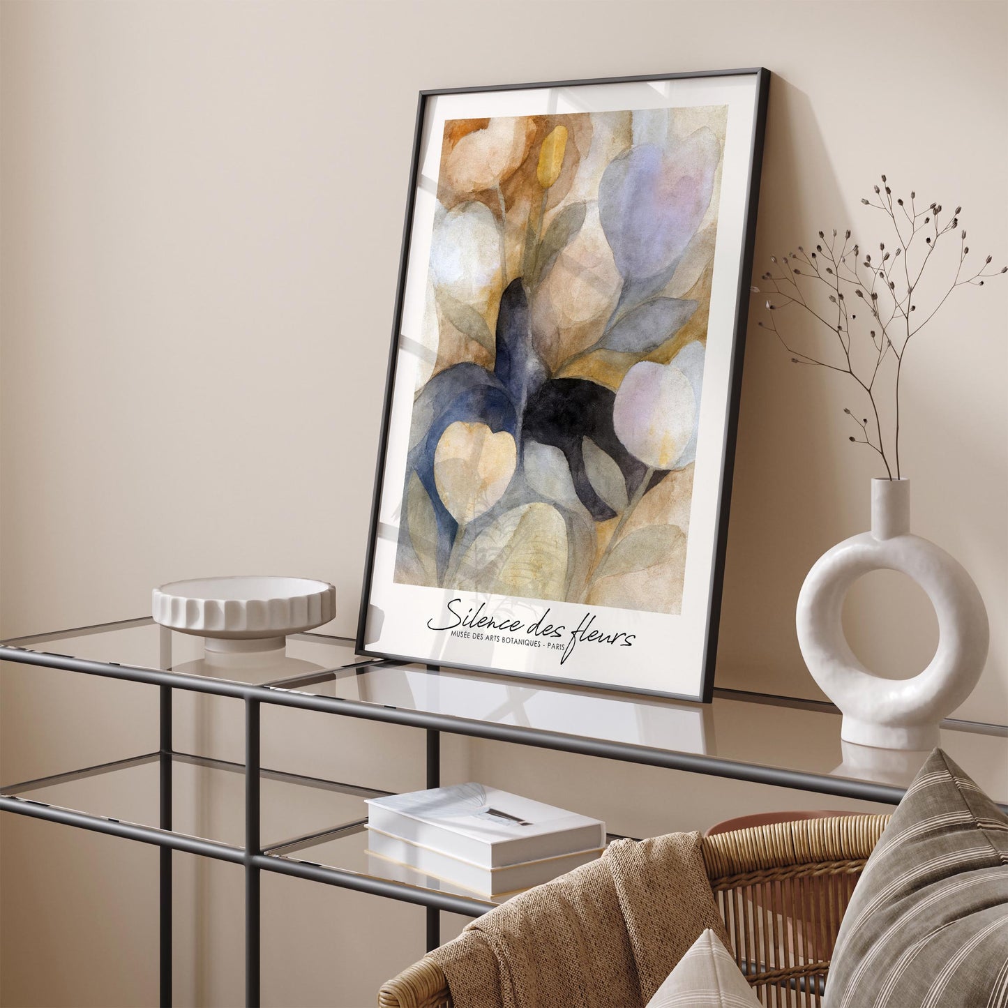 Artistic Botanical Painting Style Print 2026