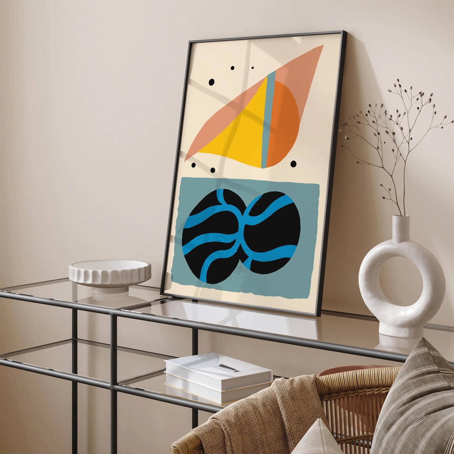 Modern Abstract Aesthetic Art Print