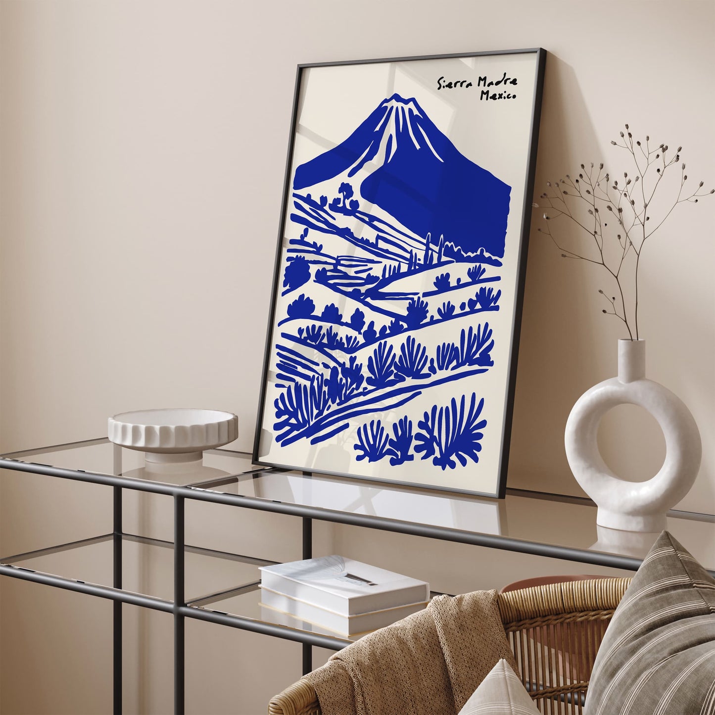 Sierra Madre Poster - Mexico Mountain Landscape Wall Art