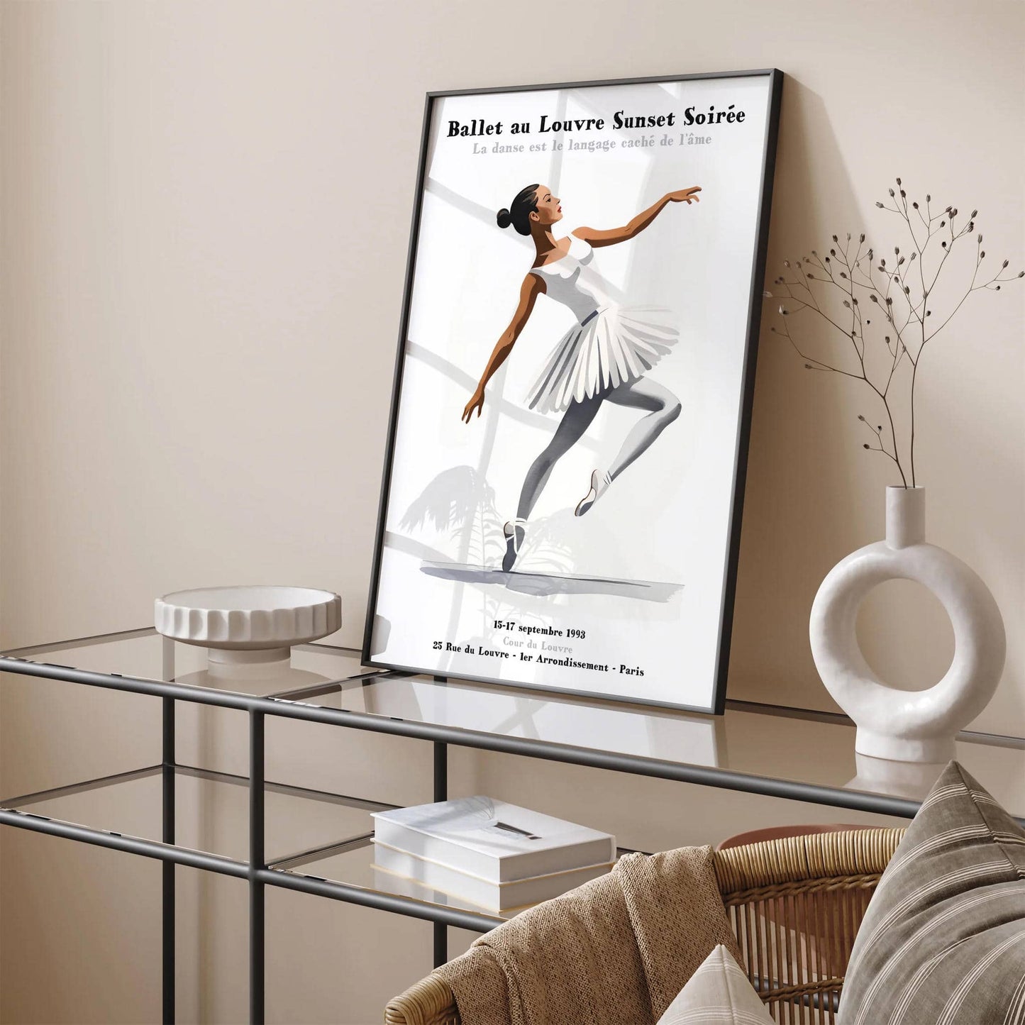 Louvre Ballet 1993 Poster - HypeSheriff