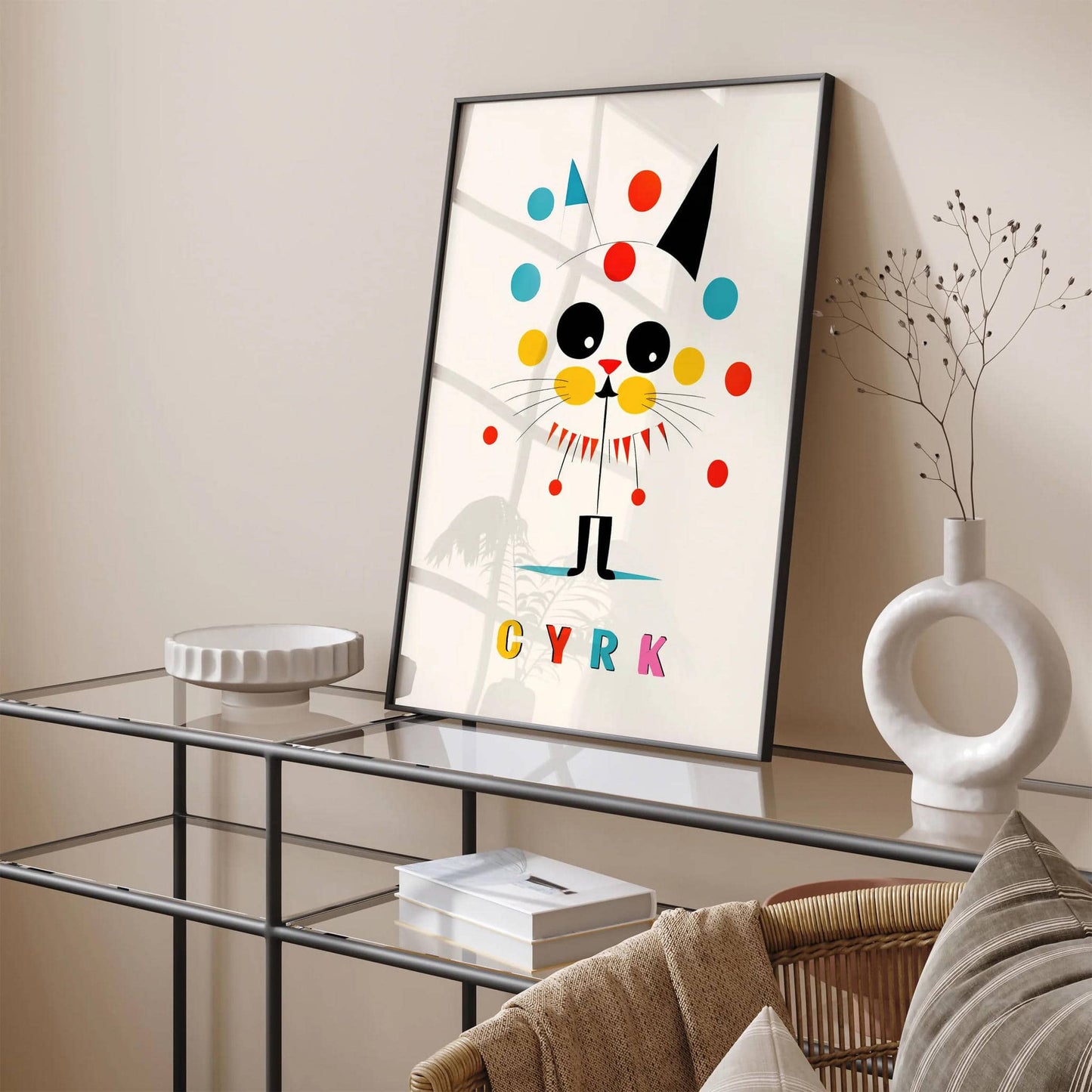 CYRK - Cute Polish Circus Poster - HypeSheriff