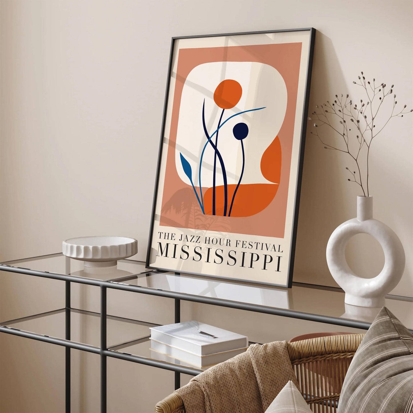 The Jazz Hour Festival Mississippi Poster
