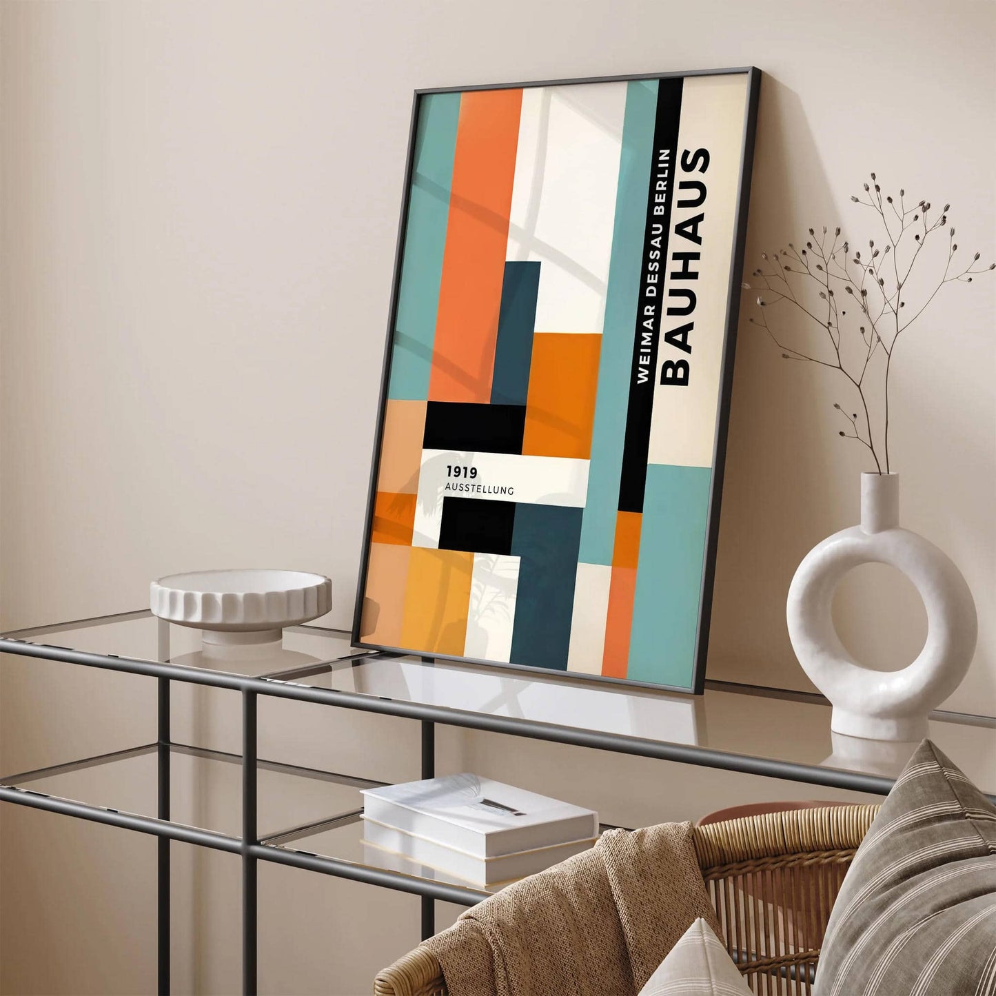Dynamic Balance Bauhaus Poster - HypeSheriff
