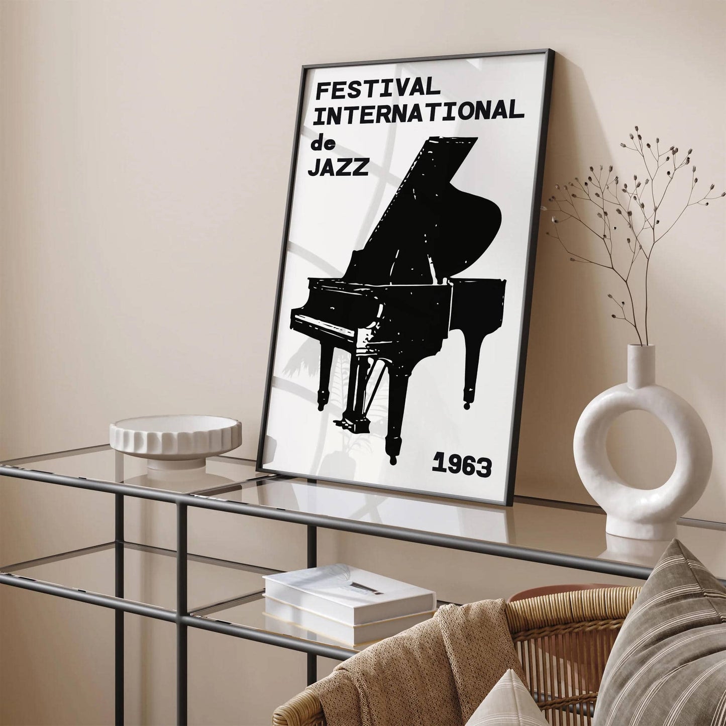 Festival International De Jazz 1963 Poster - HypeSheriff