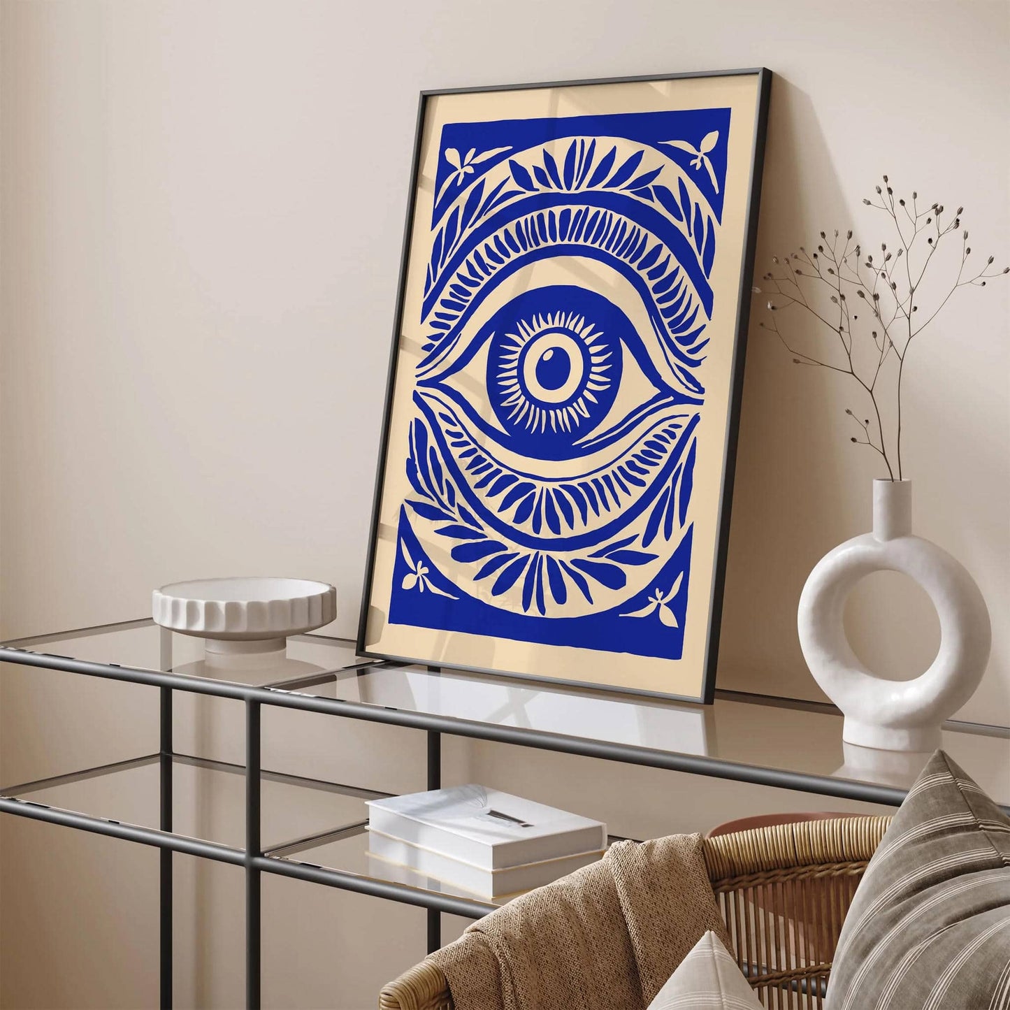 Mystical Blue Eye Poster