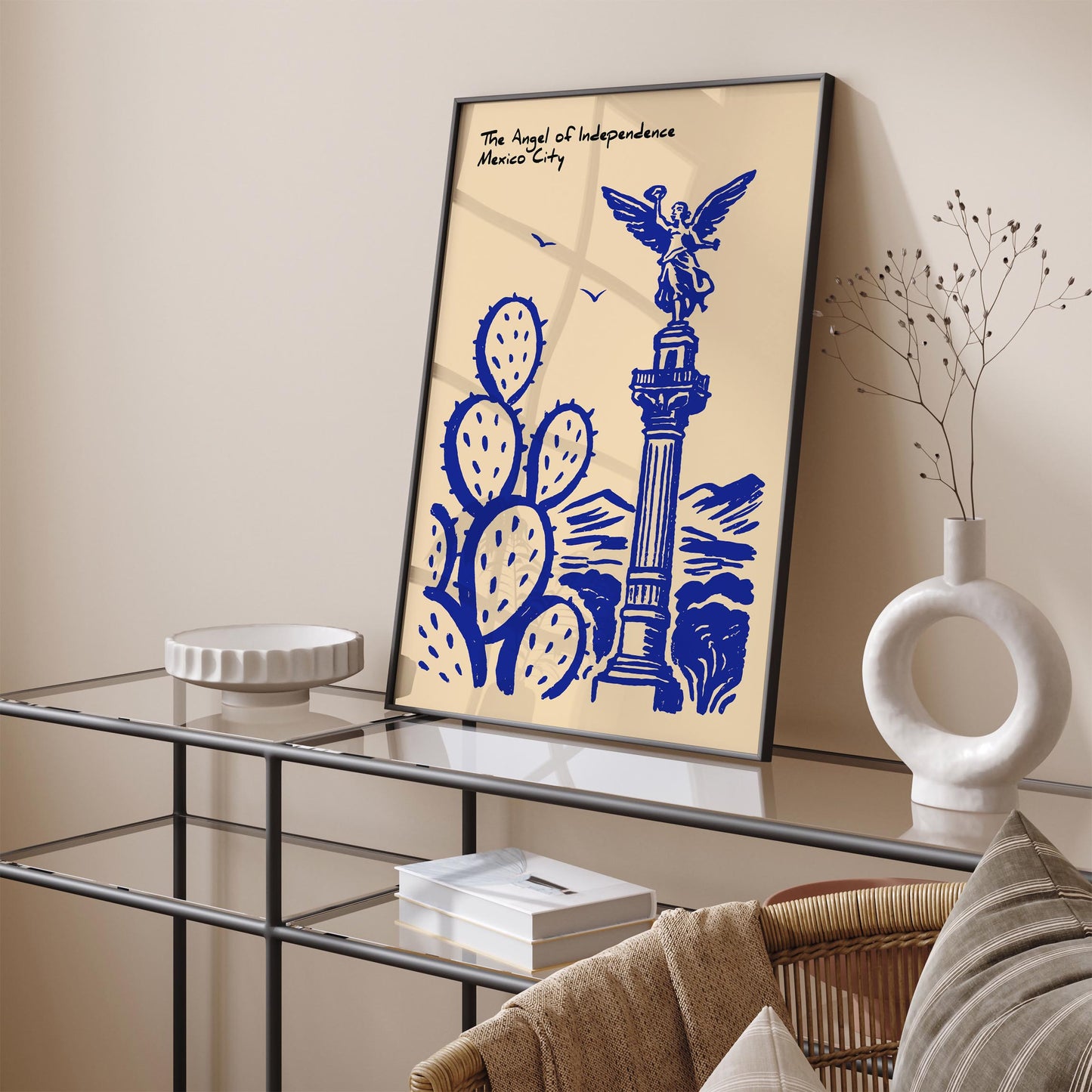 The Angel of Independence Mexico City Poster