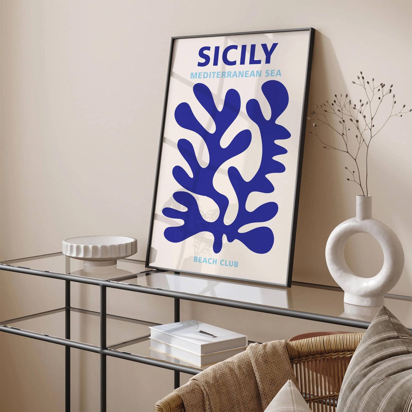 Sicily Beach Club Poster - HypeSheriff