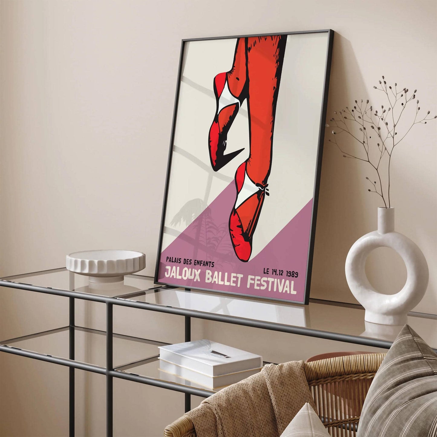 1989 French Ballet Poster - HypeSheriff