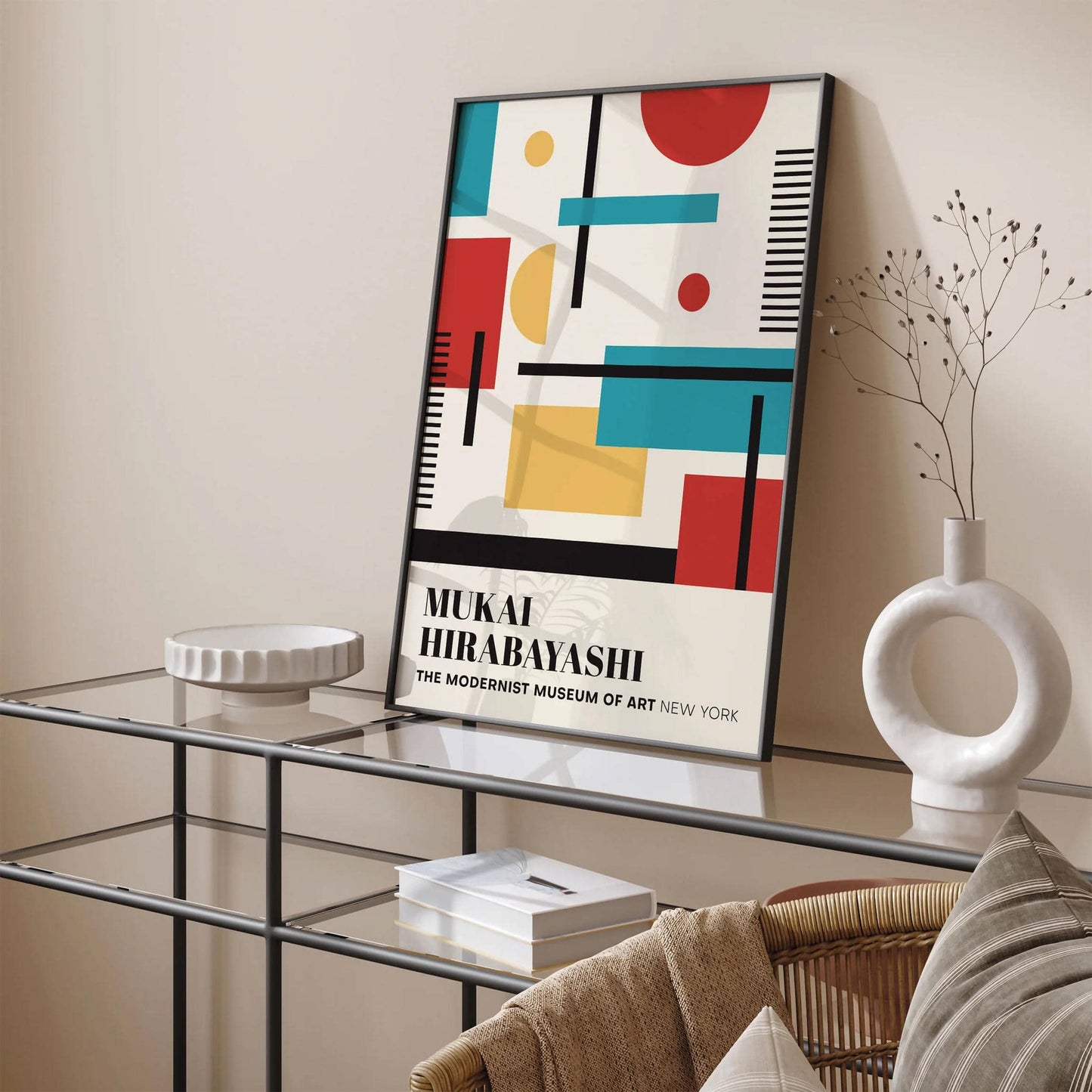 Modernist Museum Exhibition NYC Art Print - HypeSheriff