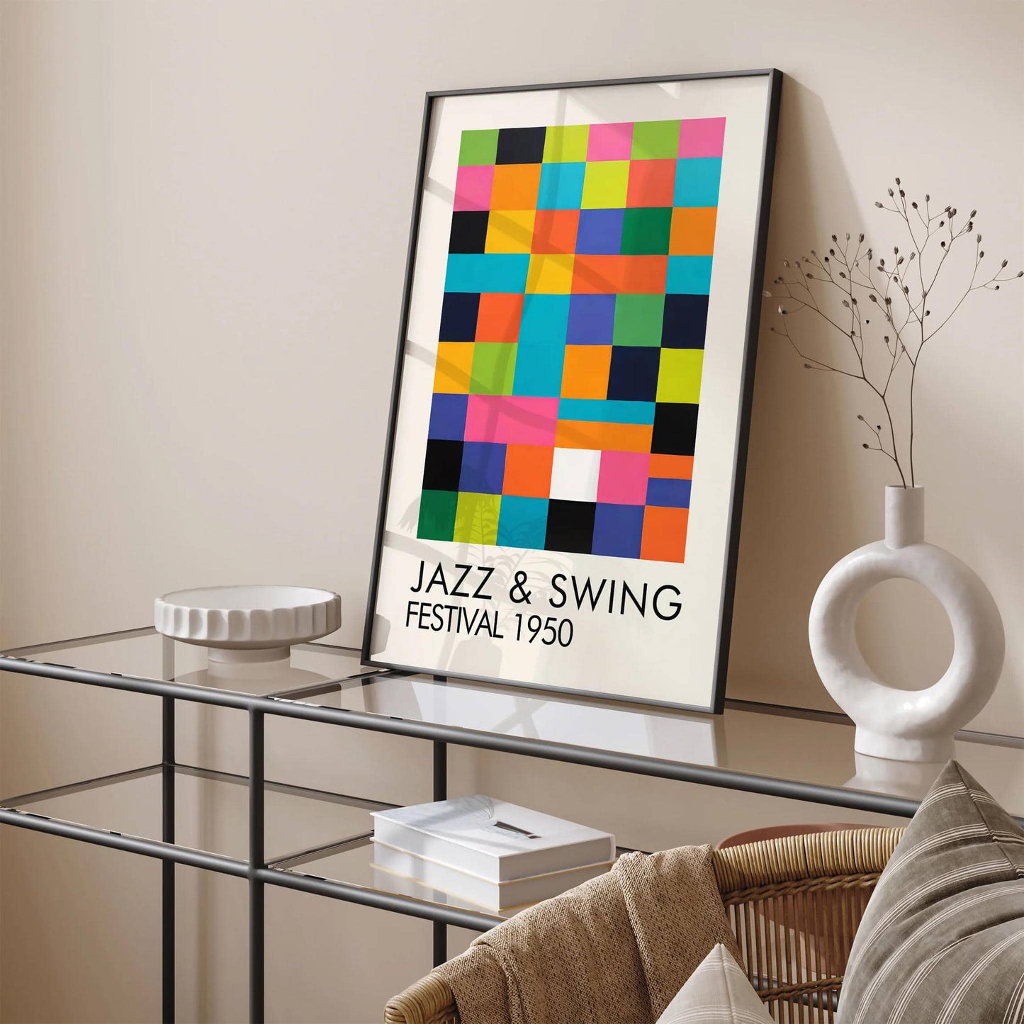 Jazz & Swing Festival Music Poster - HypeSheriff