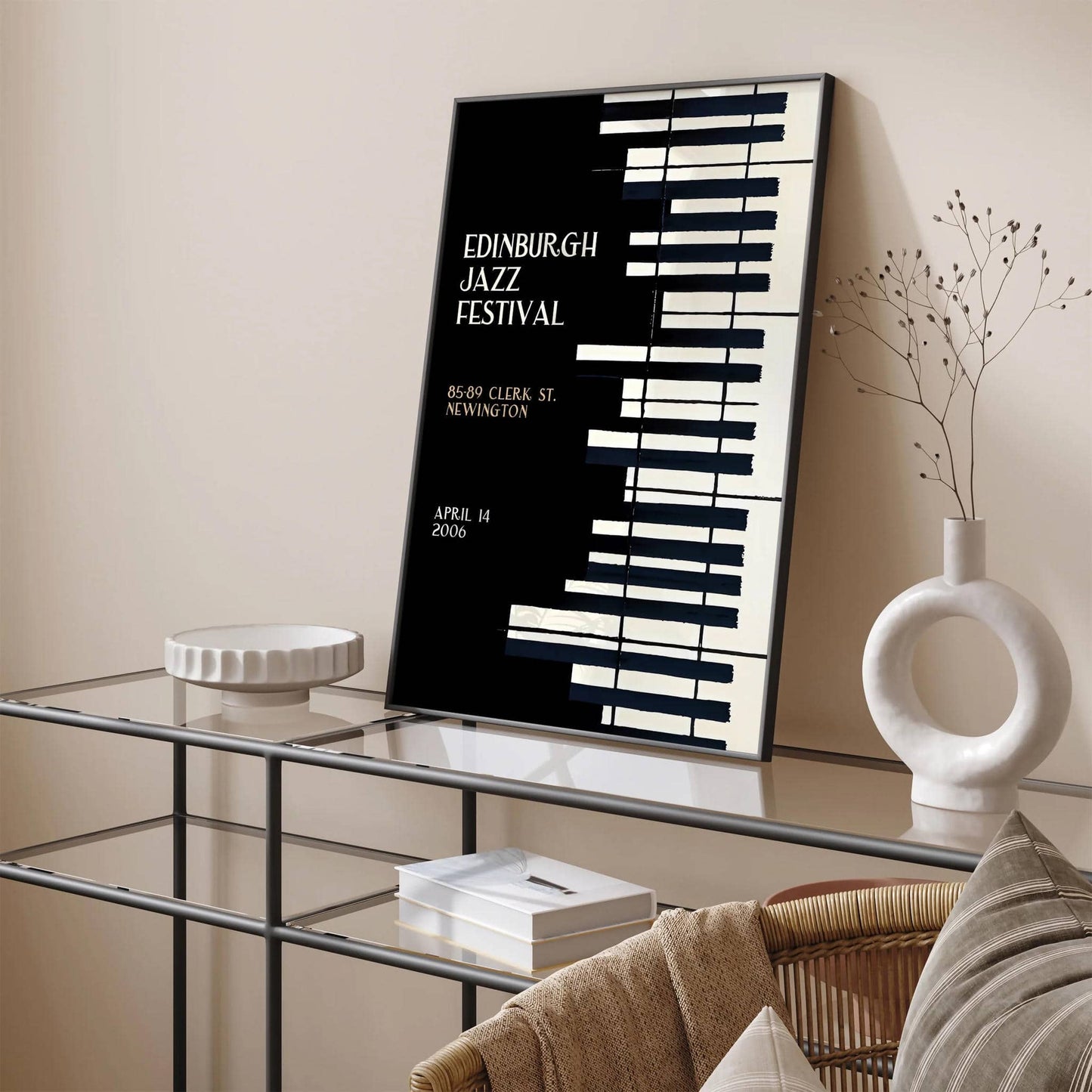 Edinburgh Jazz Festival 2006 Poster - HypeSheriff