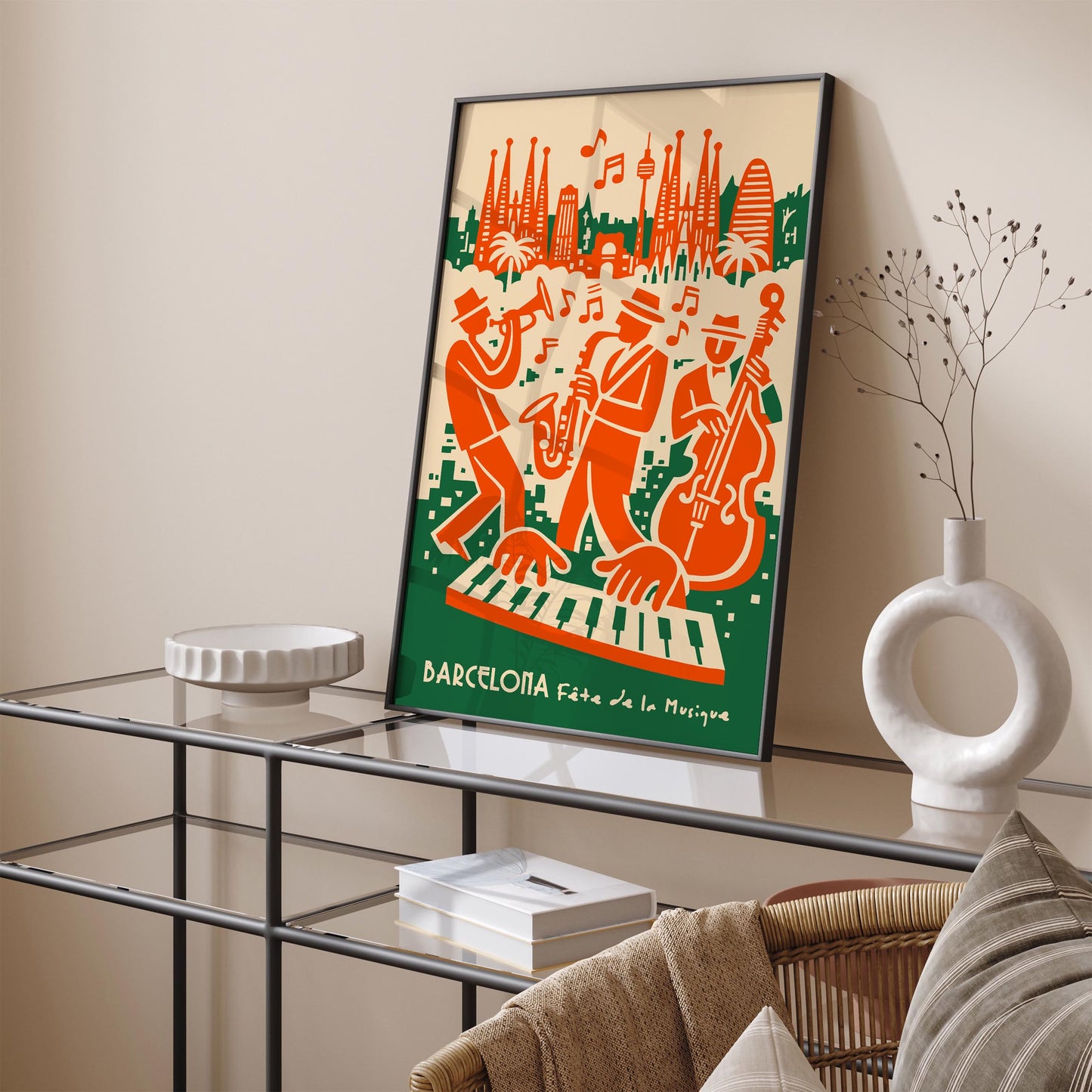 Barcelona Fete de la Musique Poster