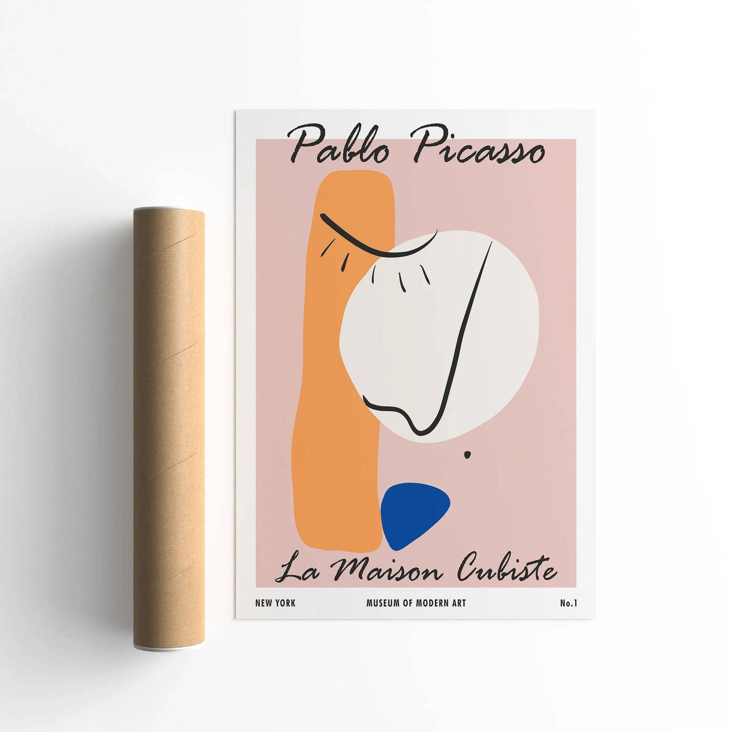 Pablo Picasso Le Maison Cubiste Poster - HypeSheriff