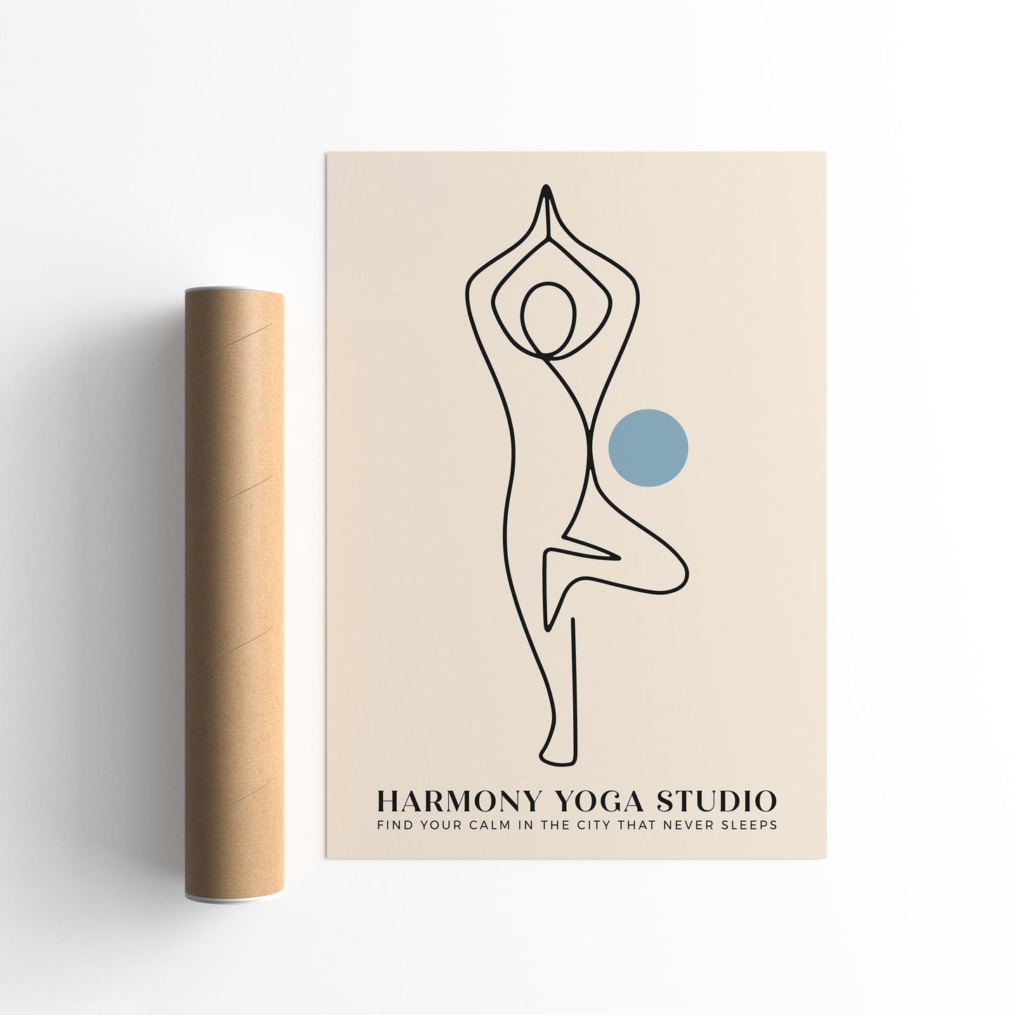 Yoga Wall Art Print – Yoga Lover Gift Idea Decor