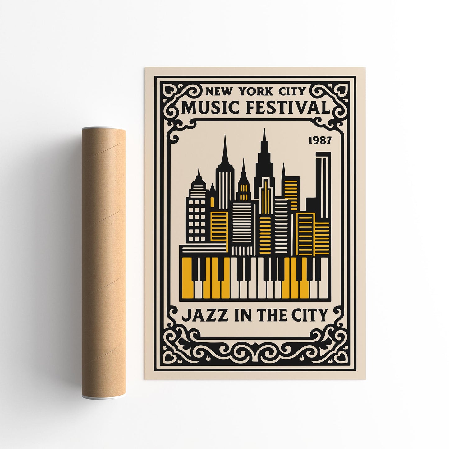 Jazz in the City NYC Poster
