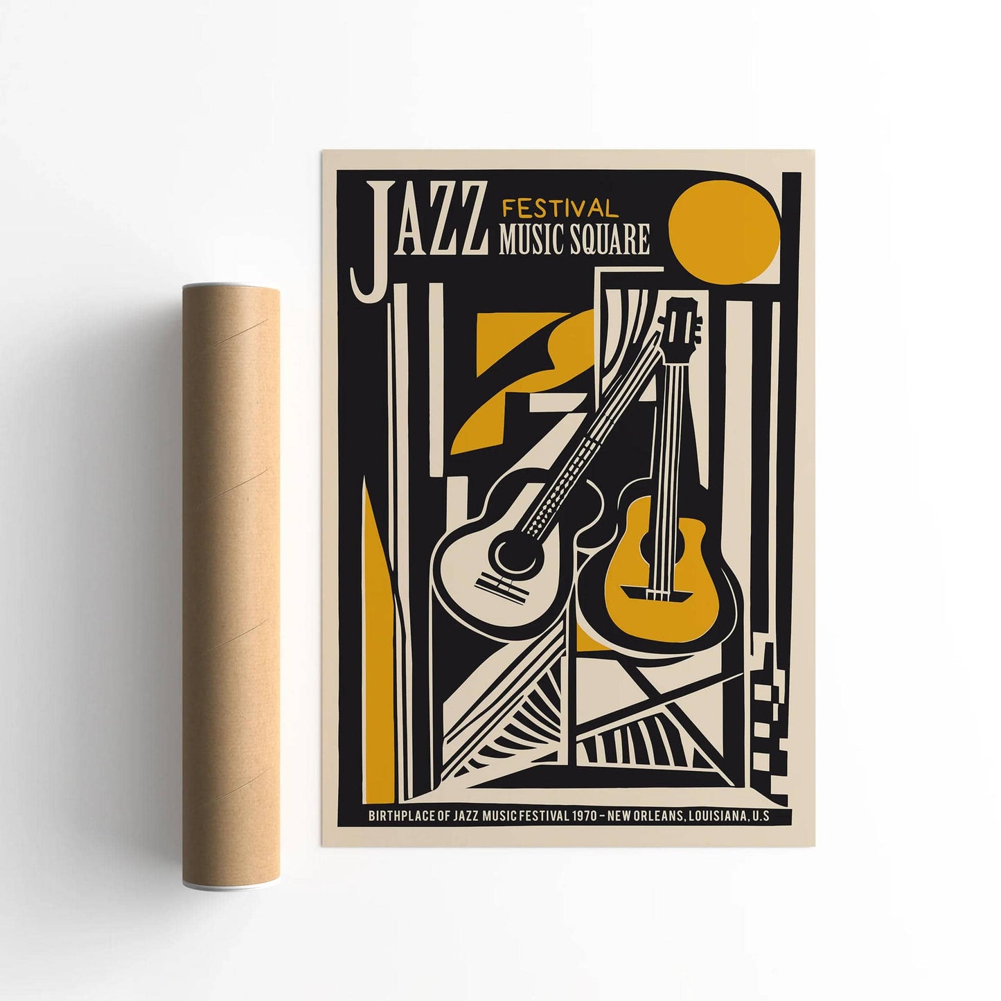 Jazz Festival in Louisiana Retro Poster - HypeSheriff