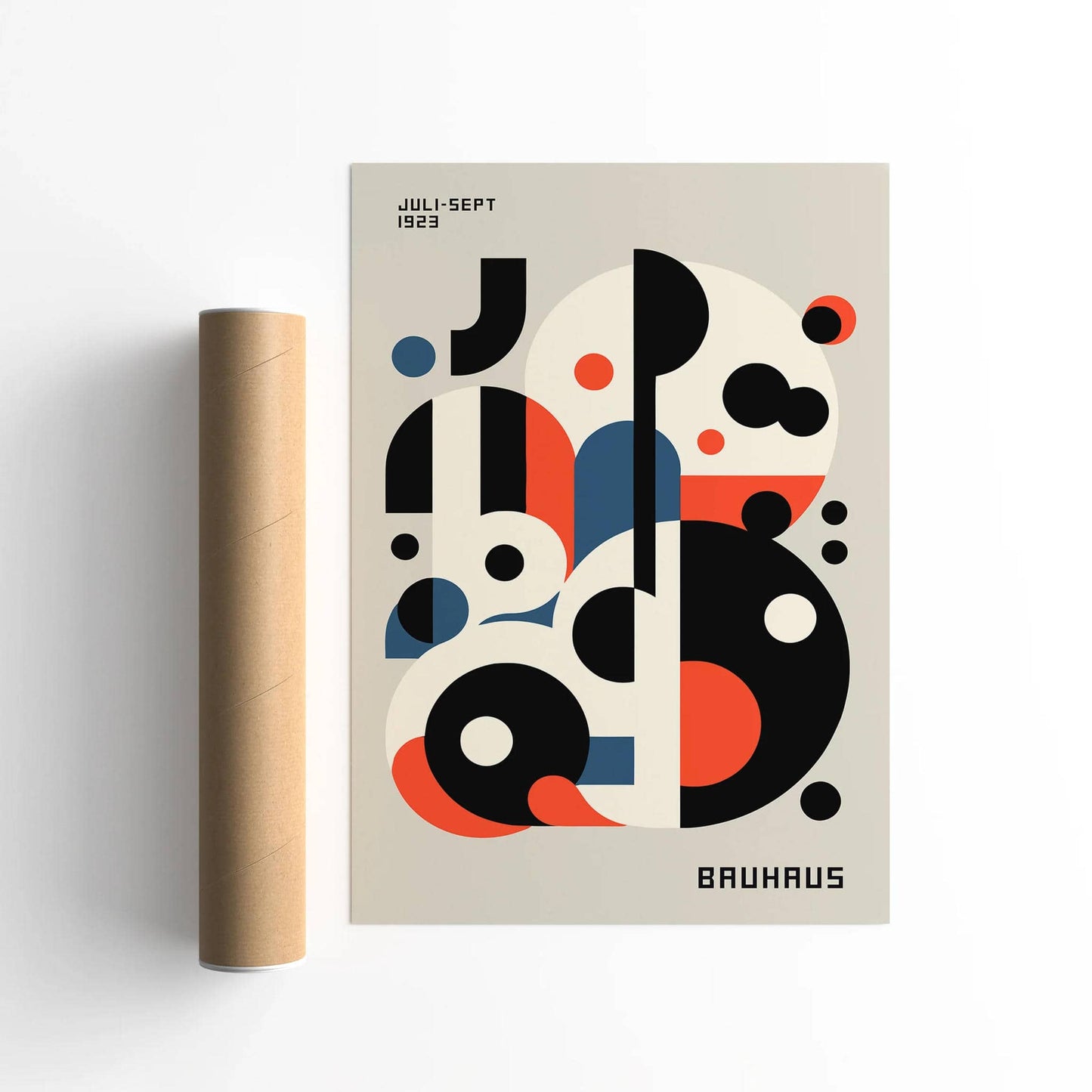 Bauhaus 1923 Modern Poster - HypeSheriff