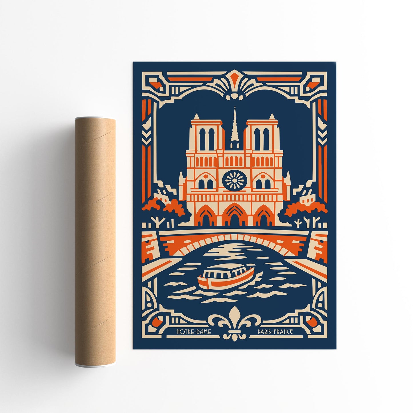 Cathédrale Notre-Dame de Paris Poster