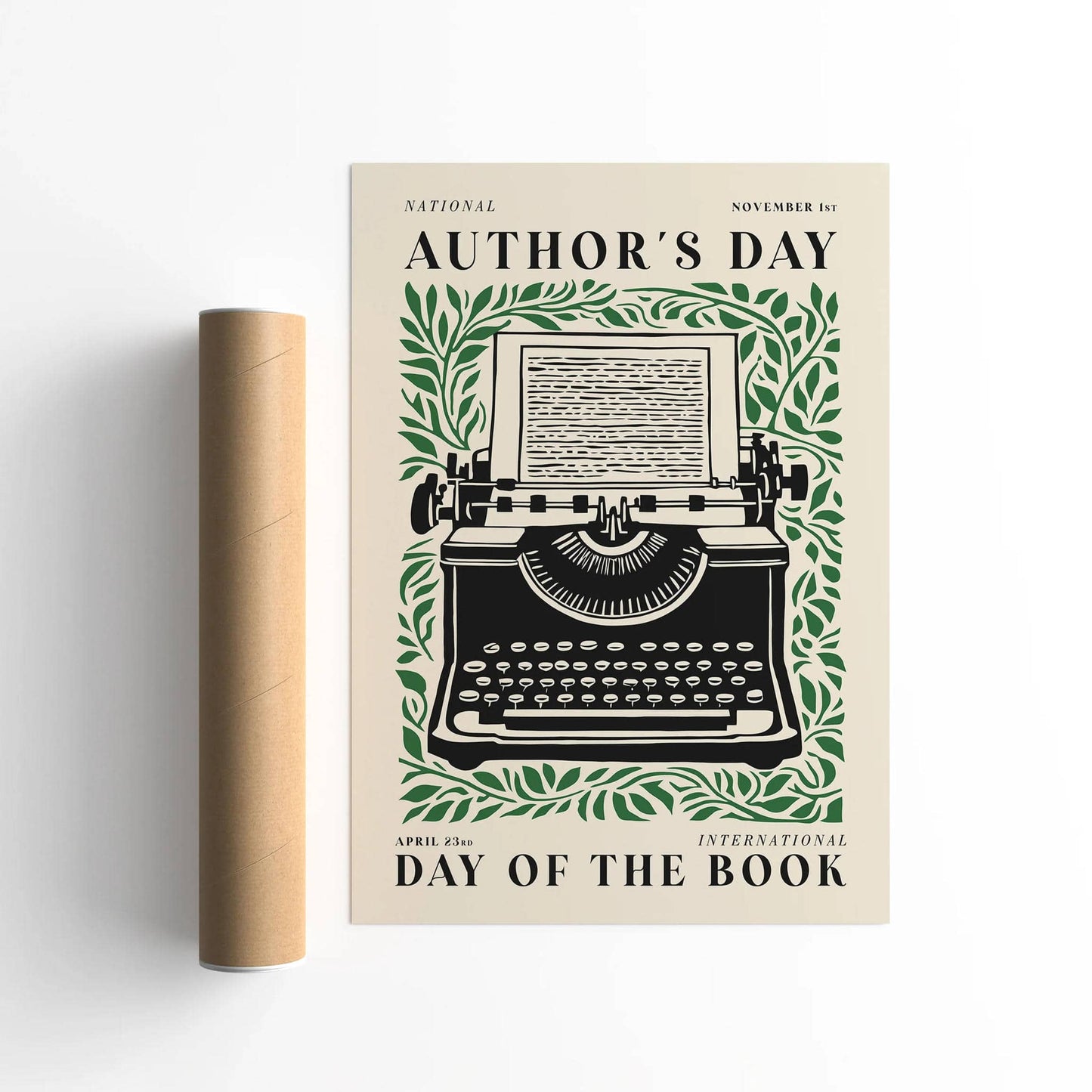Day of the Book Literary Poster