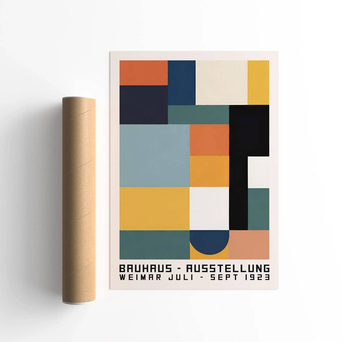 Geometric Bauhaus 1923 Poster - HypeSheriff