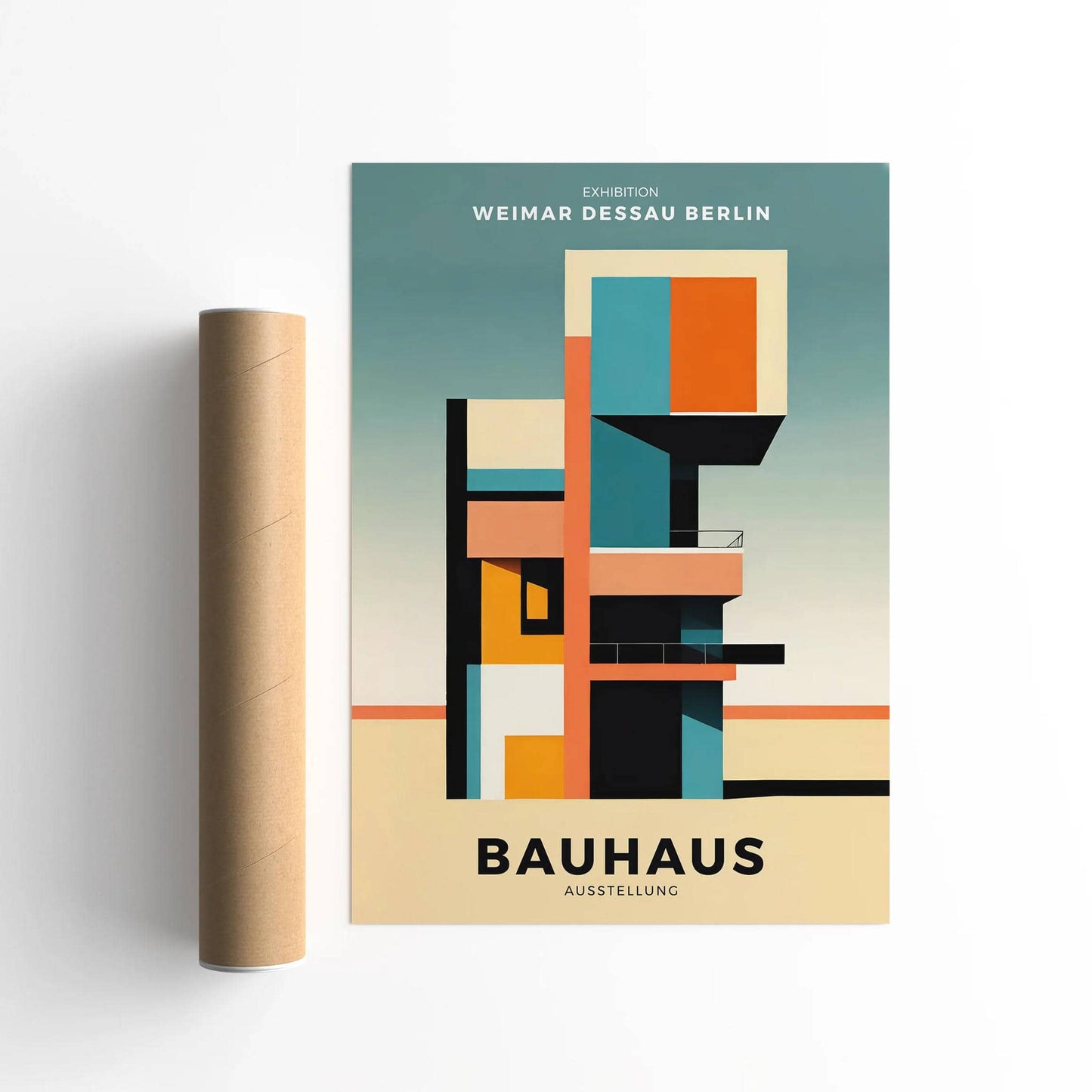 Berlin Bauhaus Poster - HypeSheriff