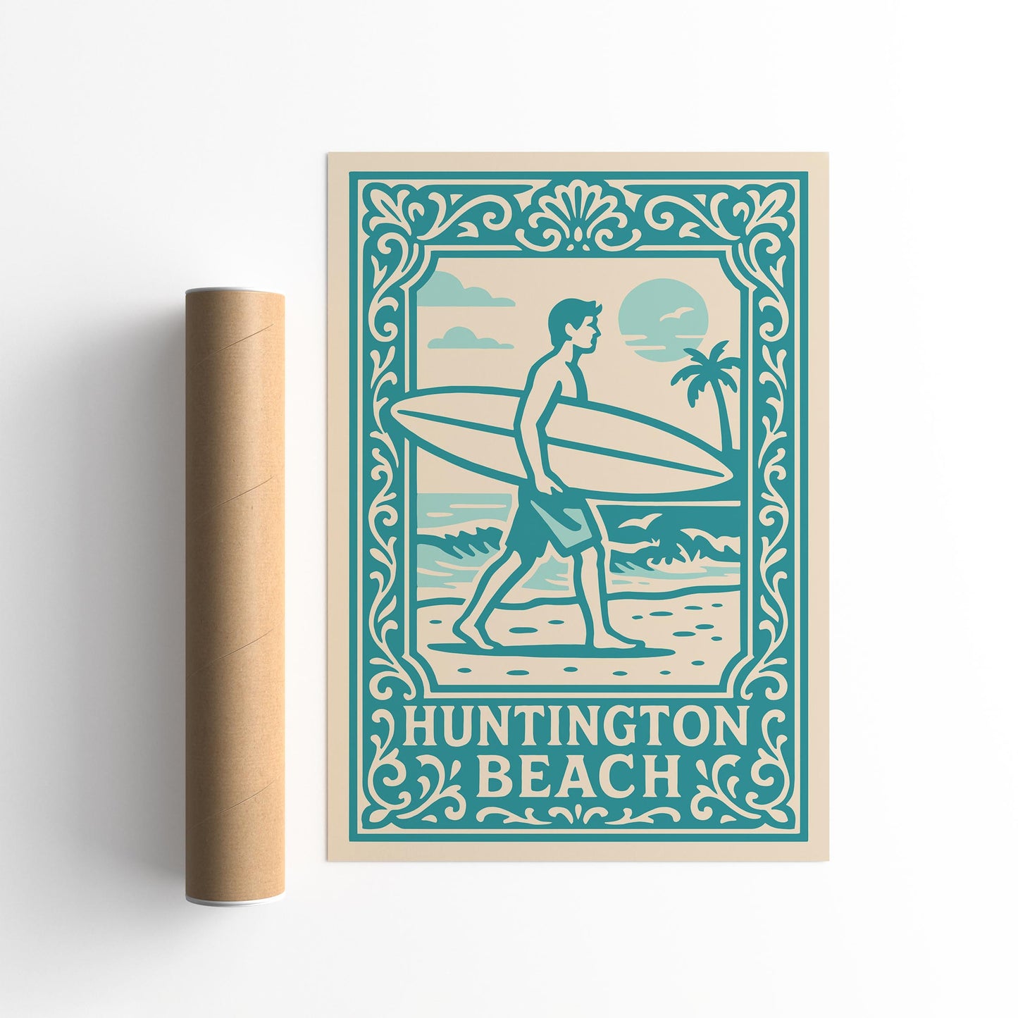 Huntington Beach Poster
